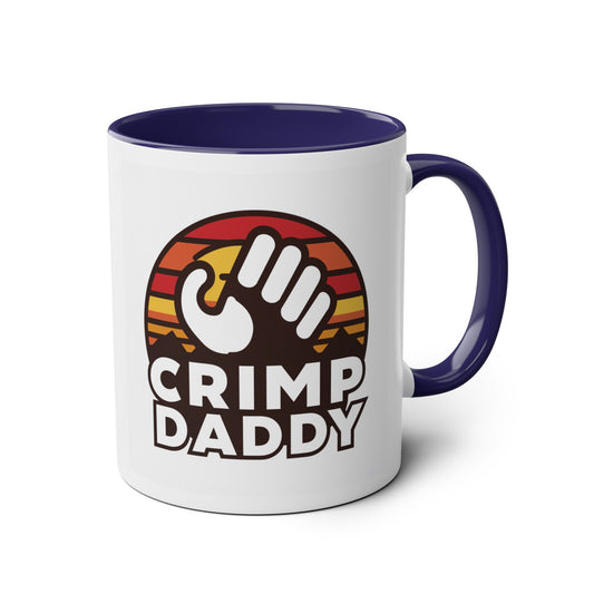Crimp Daddy Ceramic Two-Tone Mug