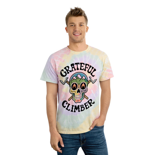 Grateful Climber Spiral Tie-Dye T-Shirt