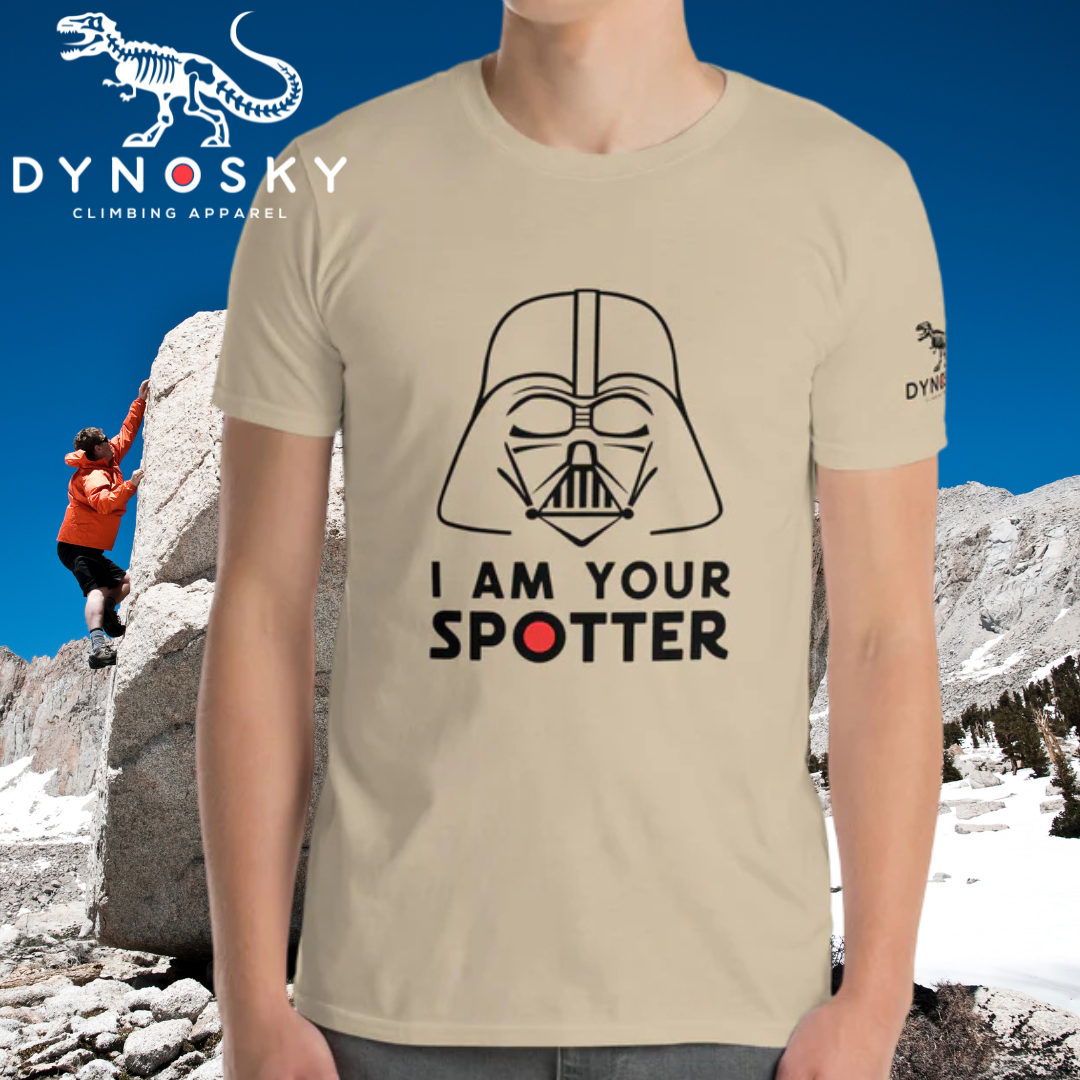 I Am Your Spotter Bouldering Shirt