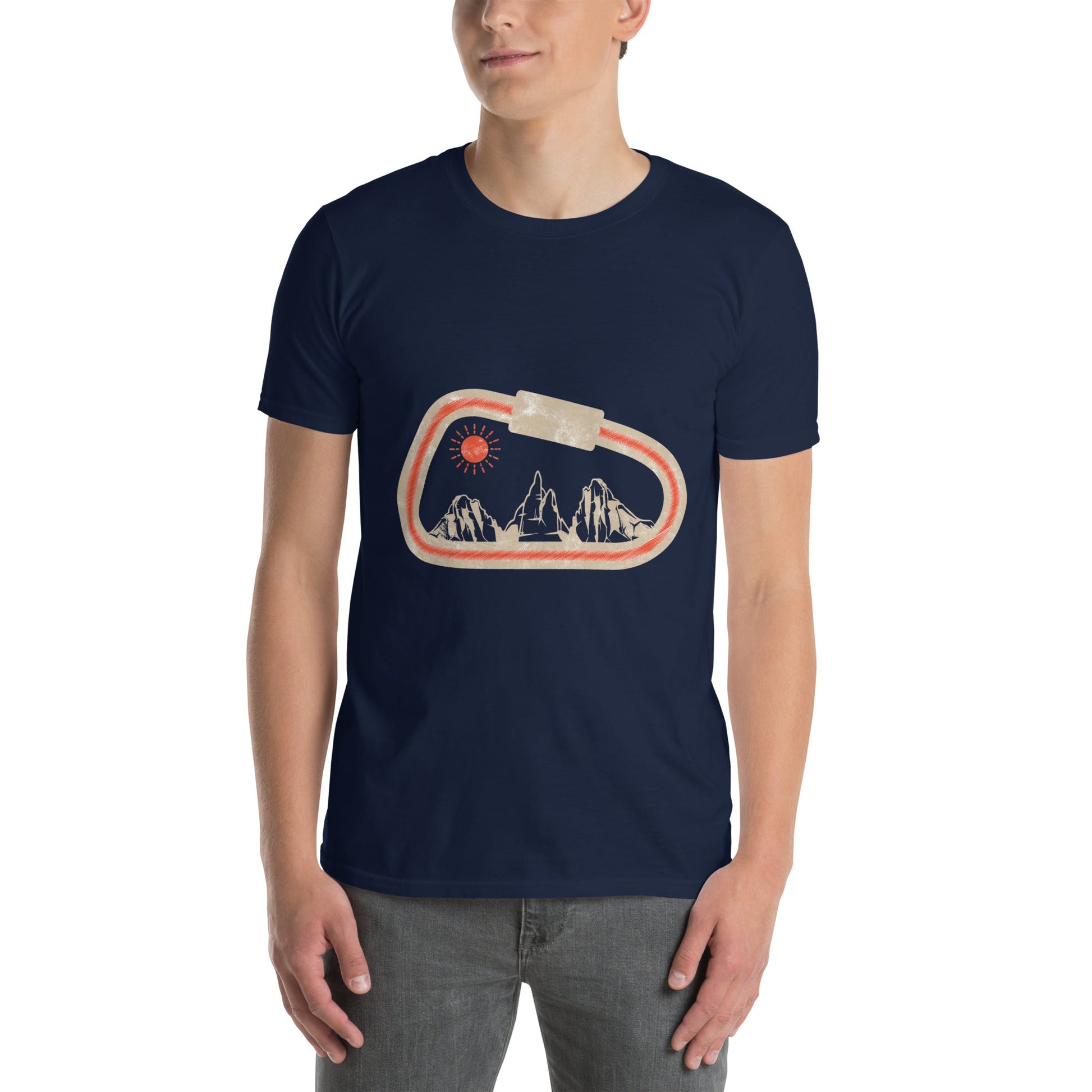 Carabiner Mountain Range Shirt - Dyno Sky