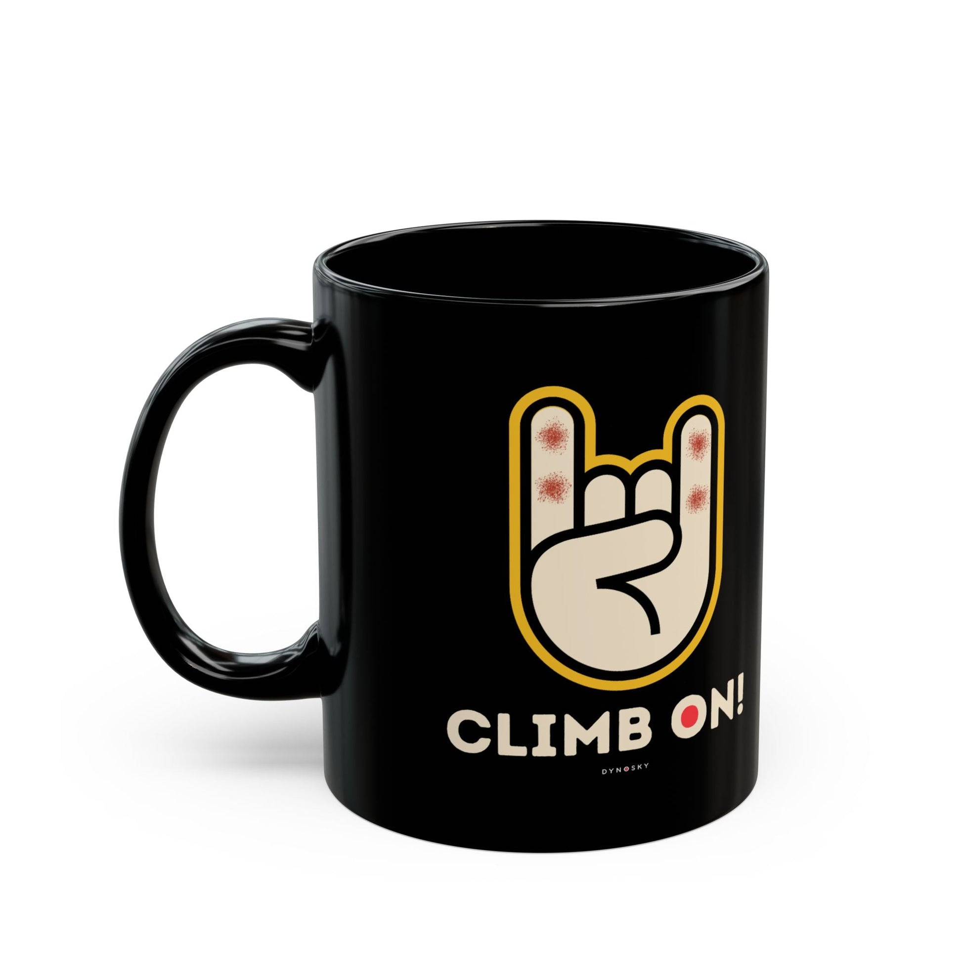 Climb On Bloody Fingers Mug - Dyno Sky