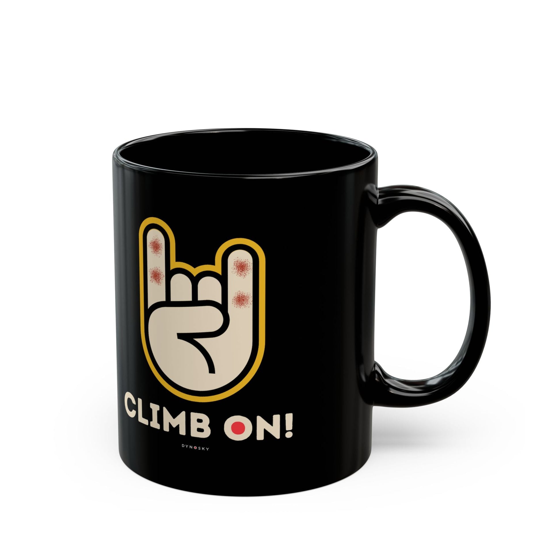 Climb On Bloody Fingers Mug - Dyno Sky