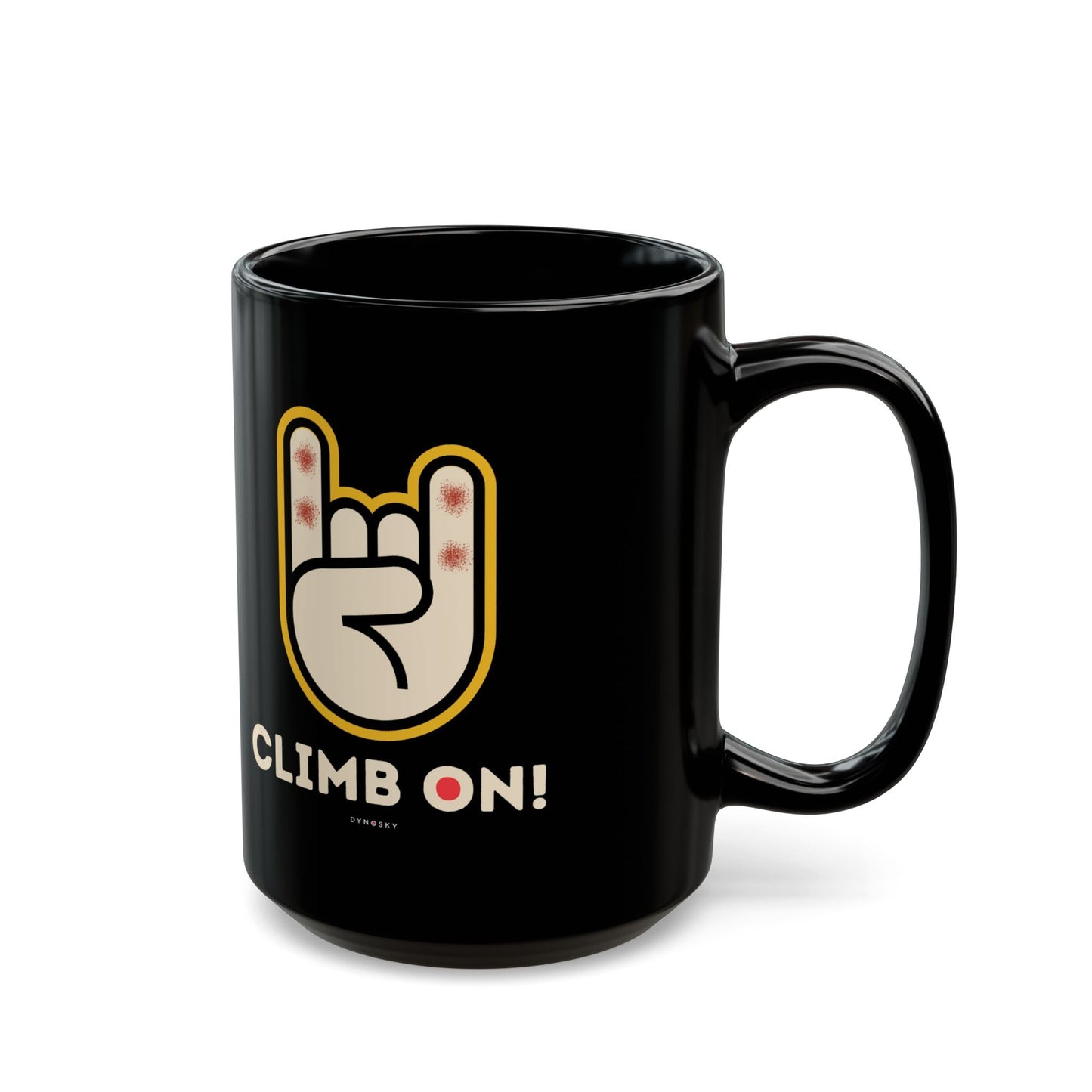 Climb On Bloody Fingers Mug - Dyno Sky