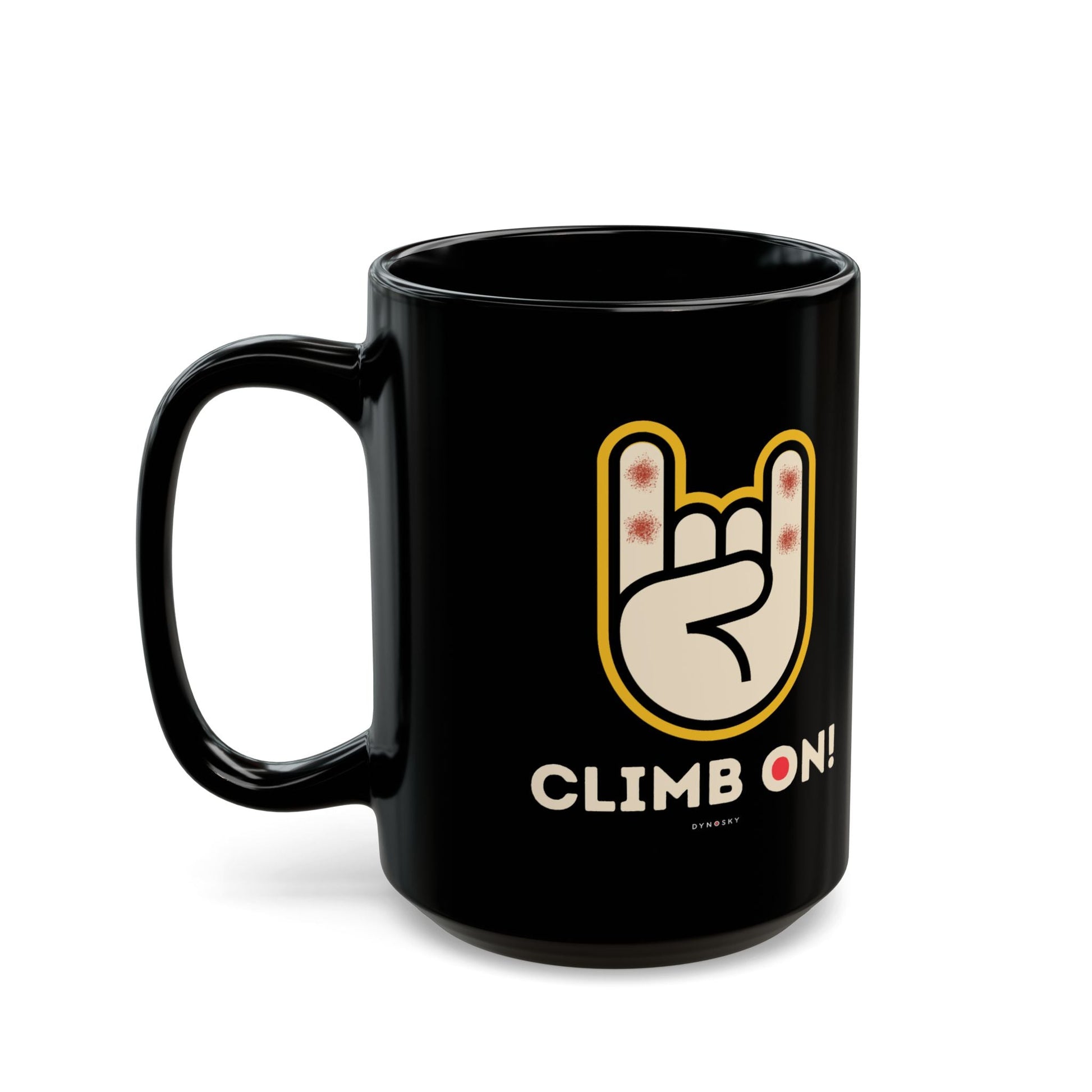 Climb On Bloody Fingers Mug - Dyno Sky