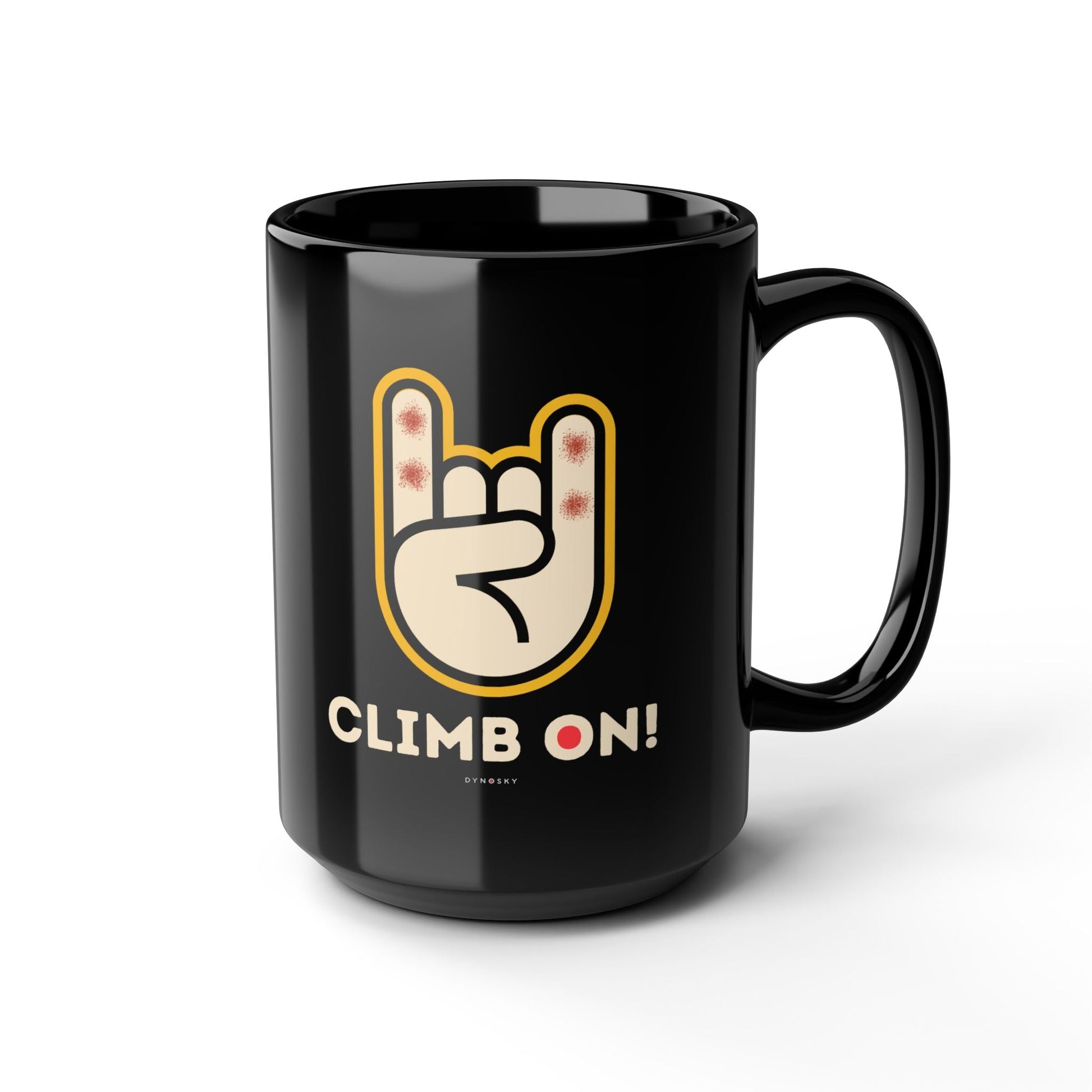 Climb On Bloody Fingers Mug - Dyno Sky