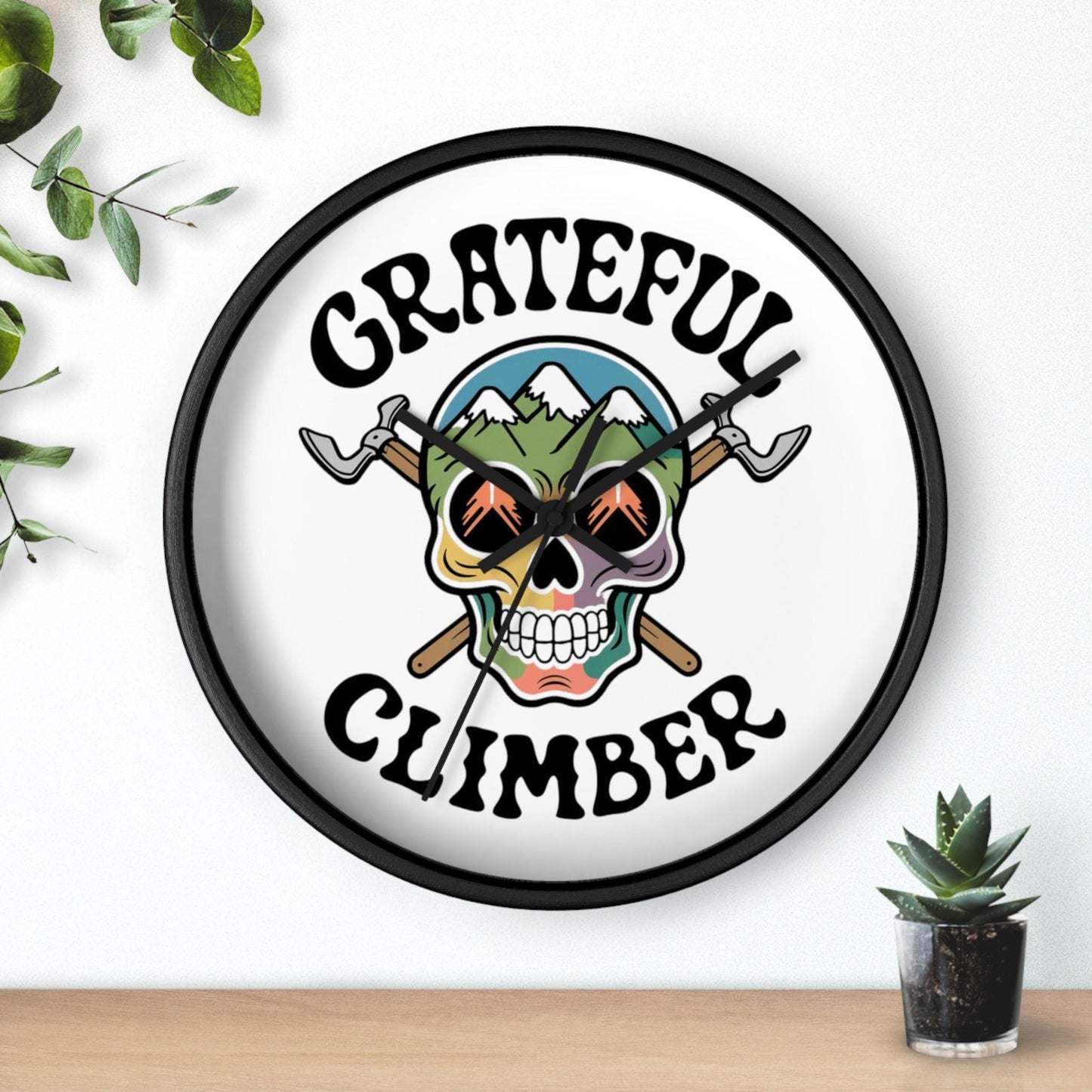 Climber's Timekeeper Wall Clocks - Dyno Sky