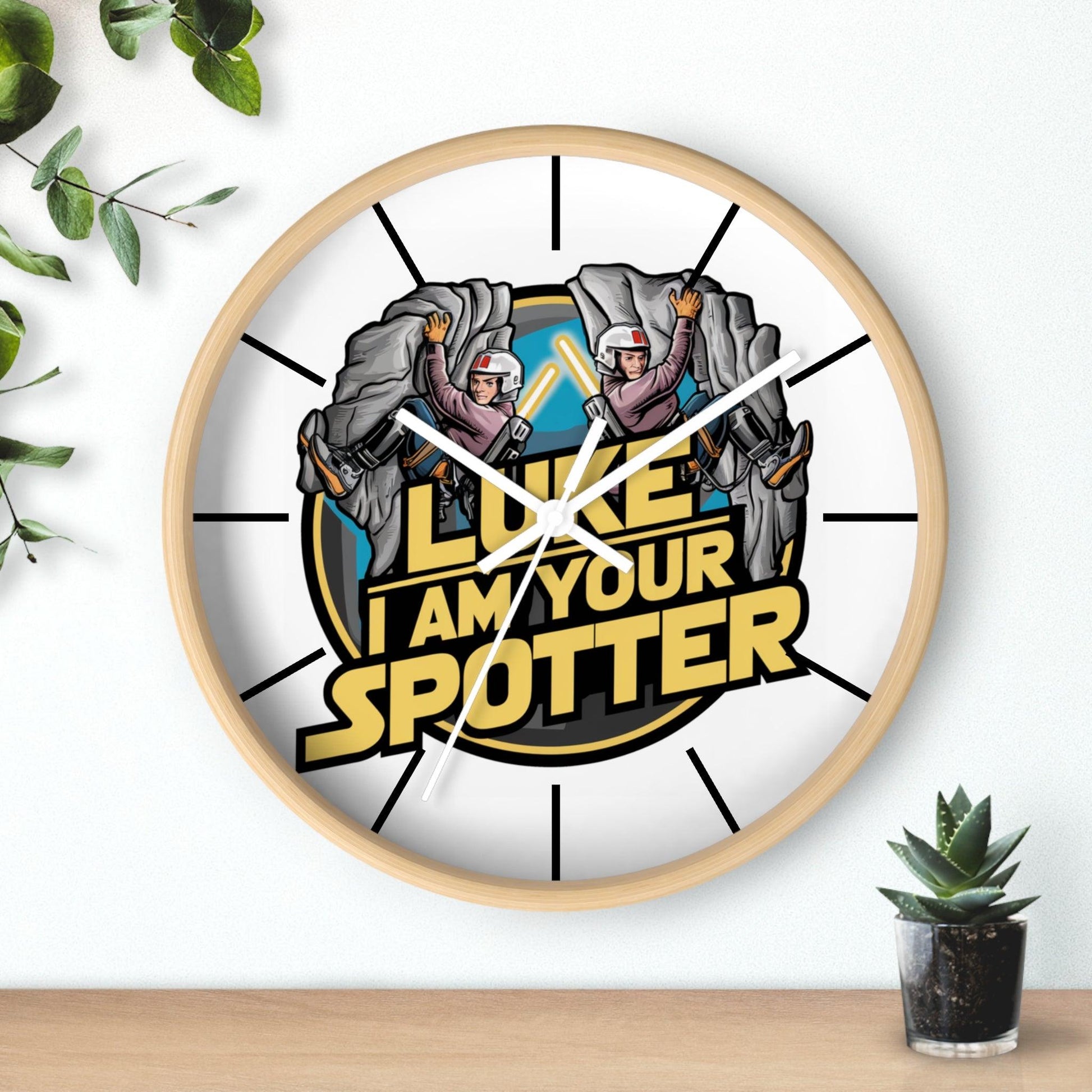 Climber's Timekeeper Wall Clocks - Dyno Sky