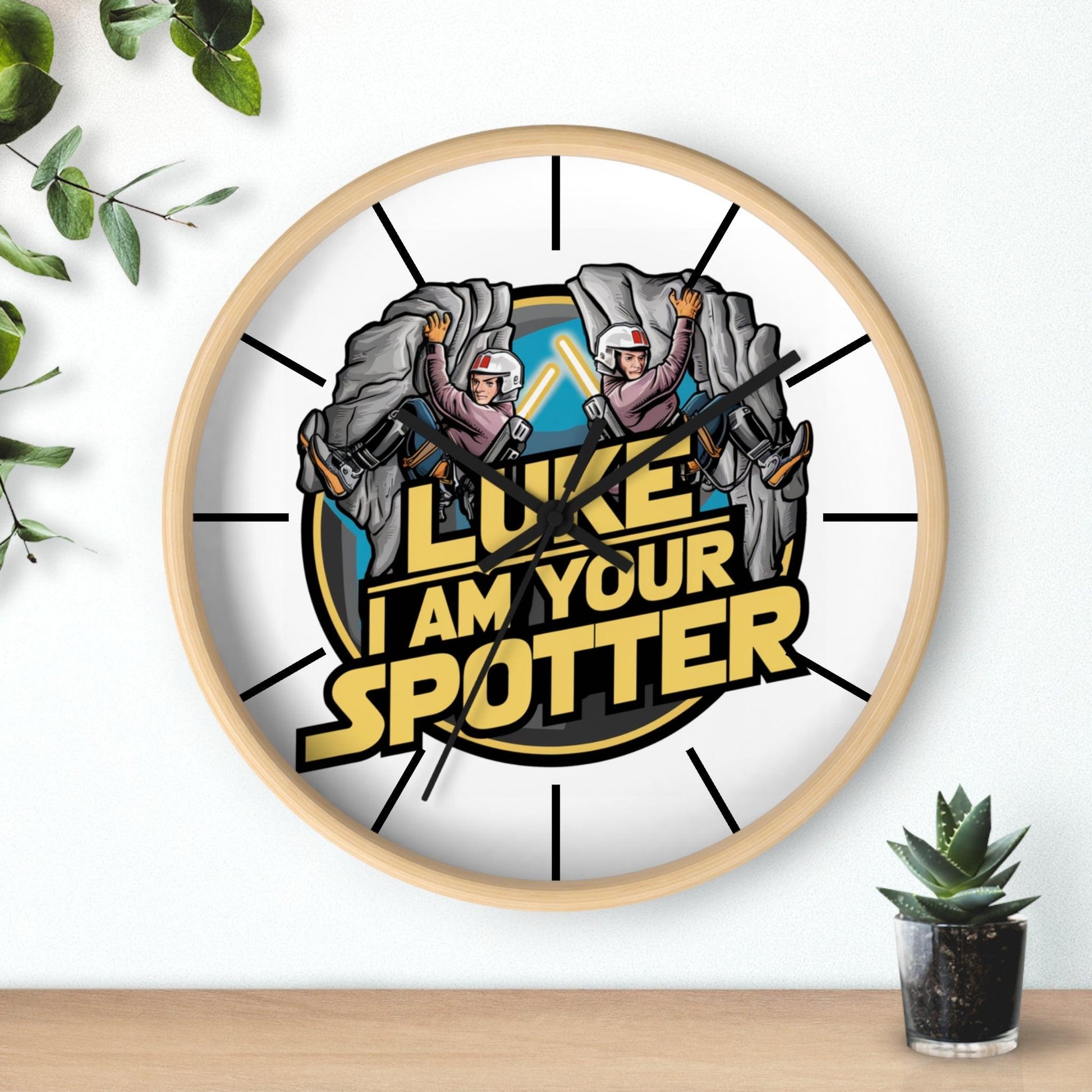 Climber's Timekeeper Wall Clocks - Dyno Sky