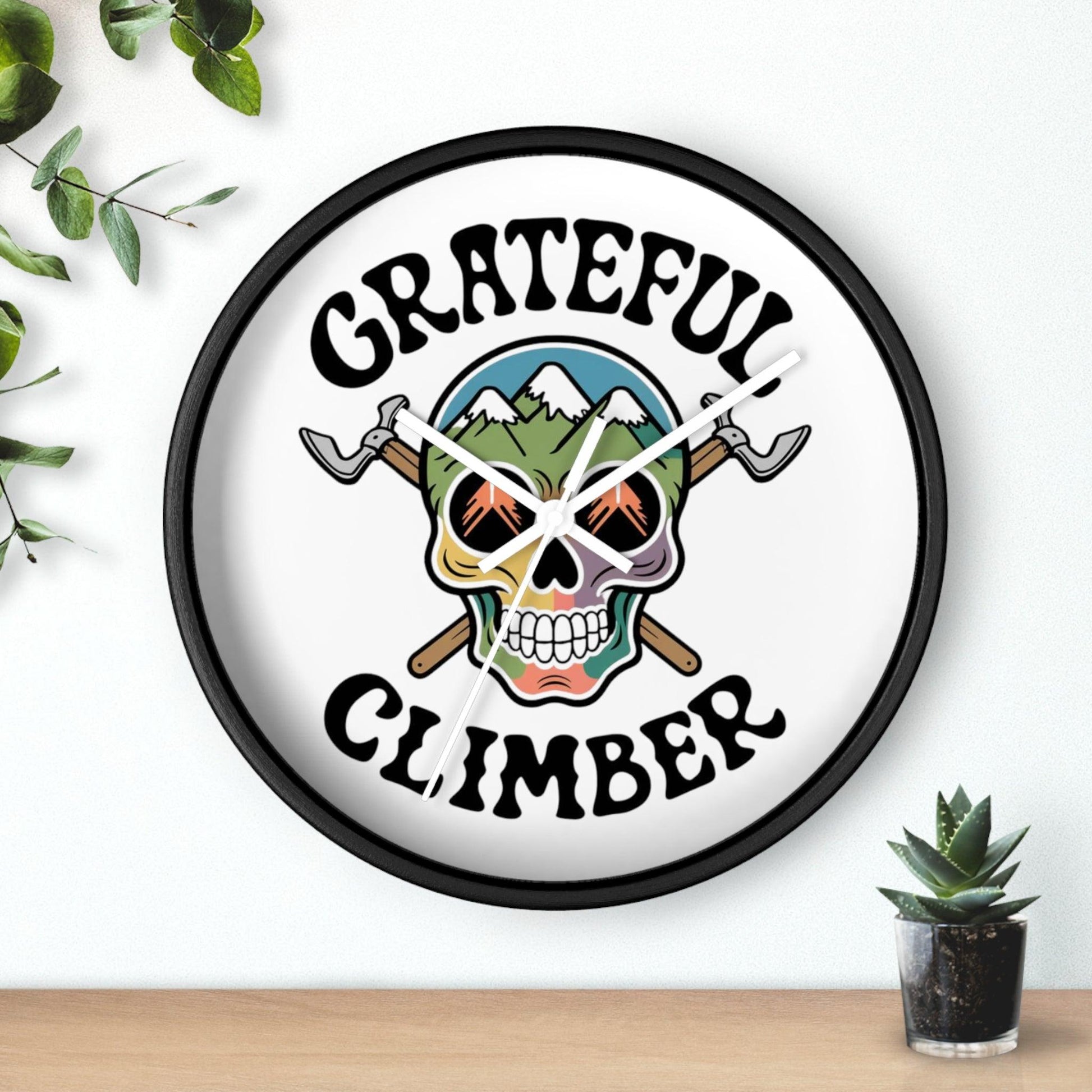 Climber's Timekeeper Wall Clocks - Dyno Sky