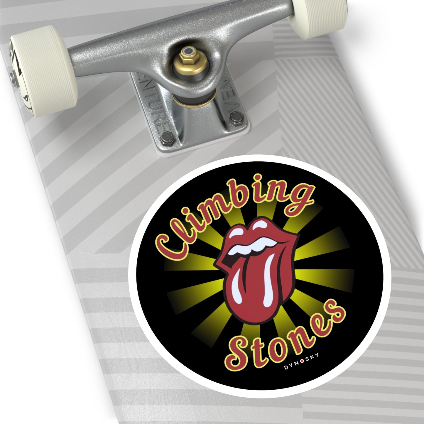 Climbing Stones Rockin' Sticker - Dyno Sky