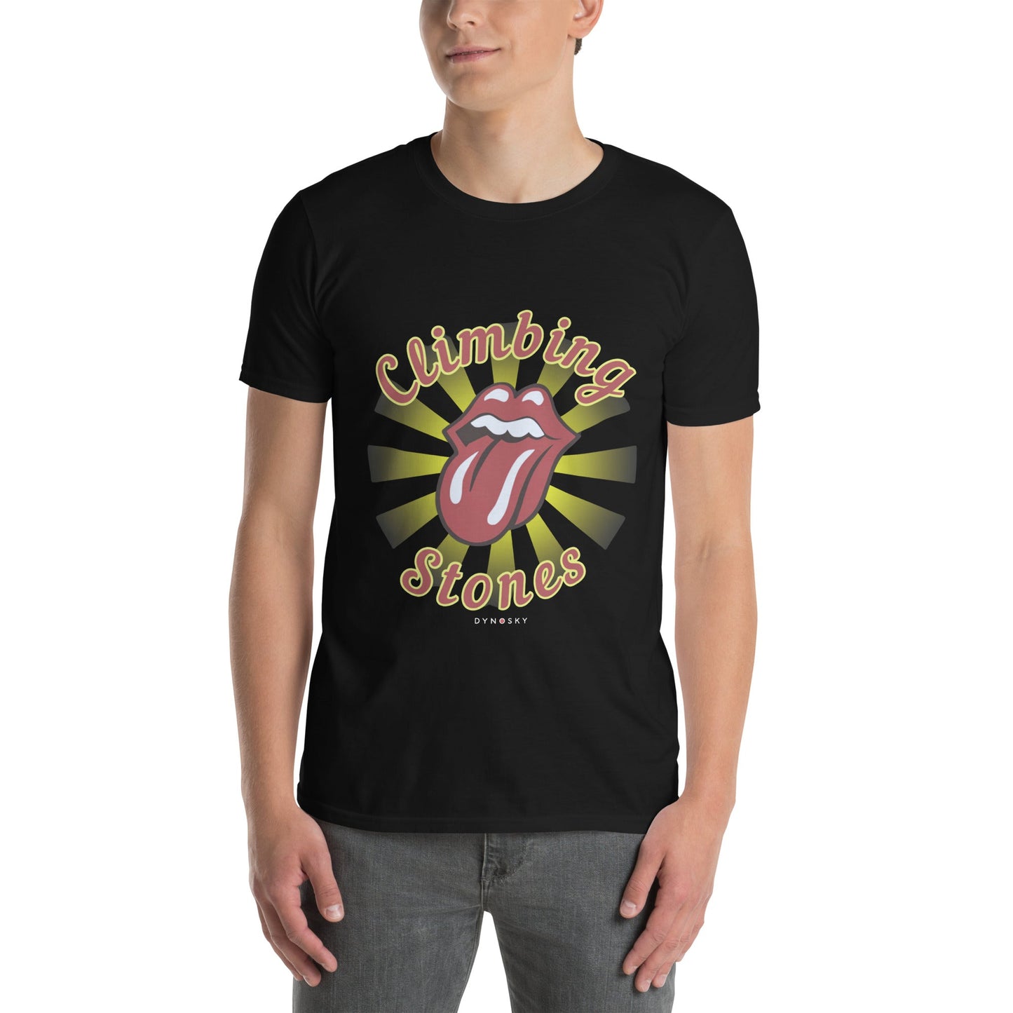 Climbing Stones Rockin' T-Shirt - Dyno Sky