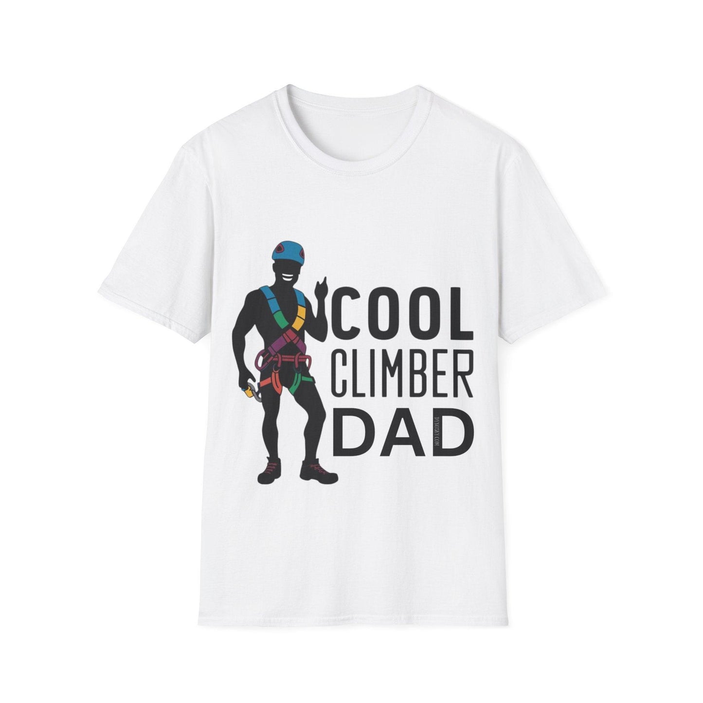 Cool Climber Dad Heather Shirt - Dyno Sky