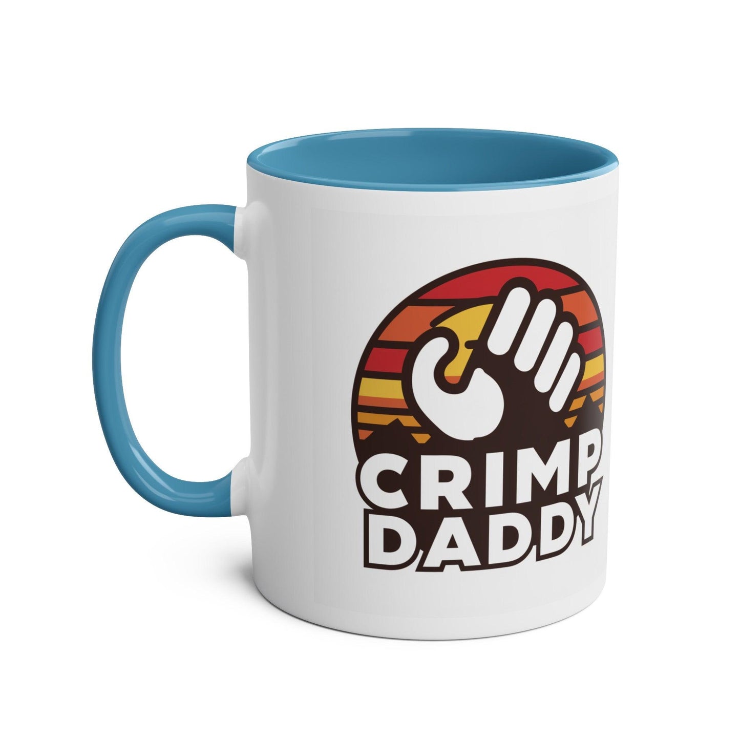 Crimp Daddy Ceramic 2 Tone Mug - Dyno Sky