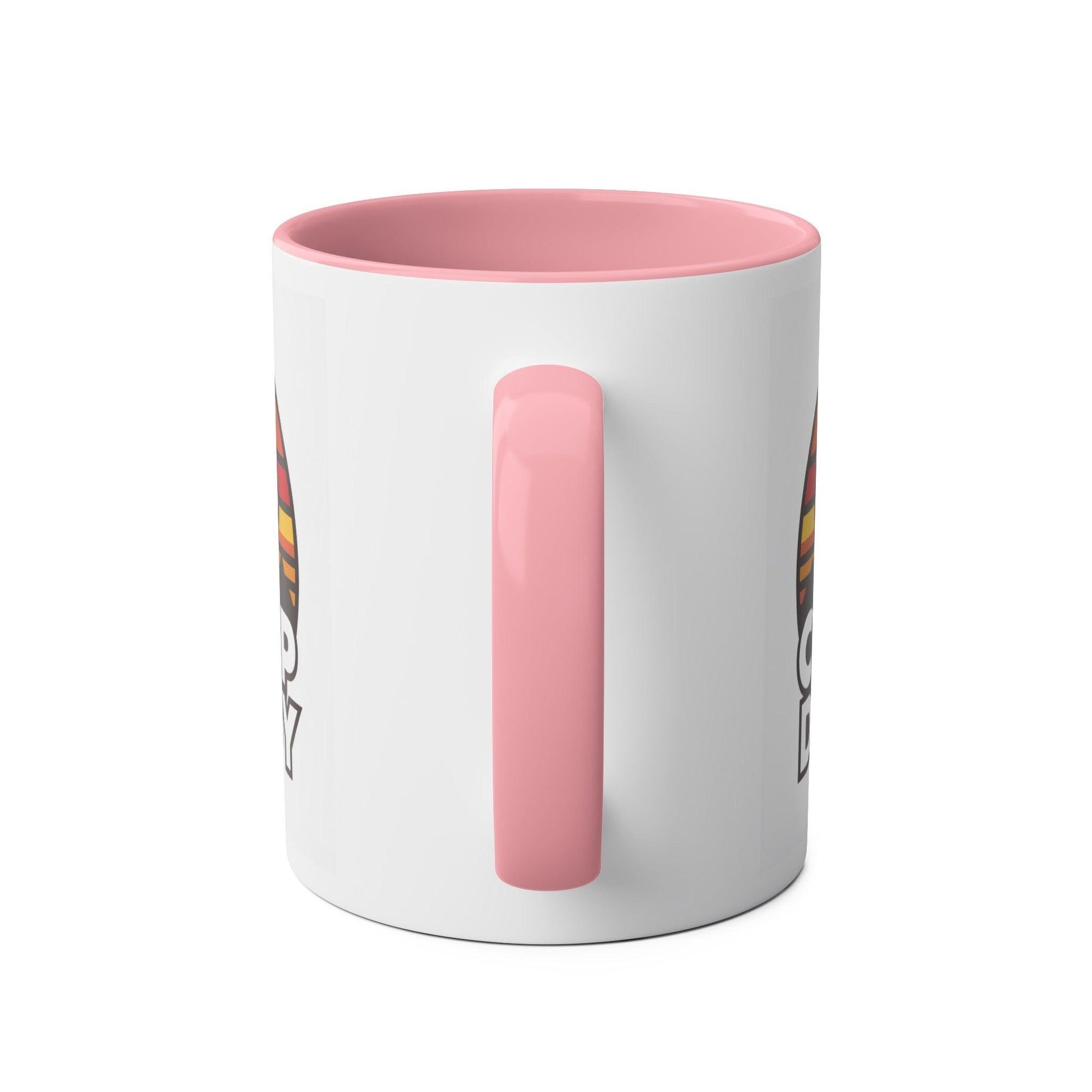 Crimp Daddy Ceramic 2 Tone Mug - Dyno Sky