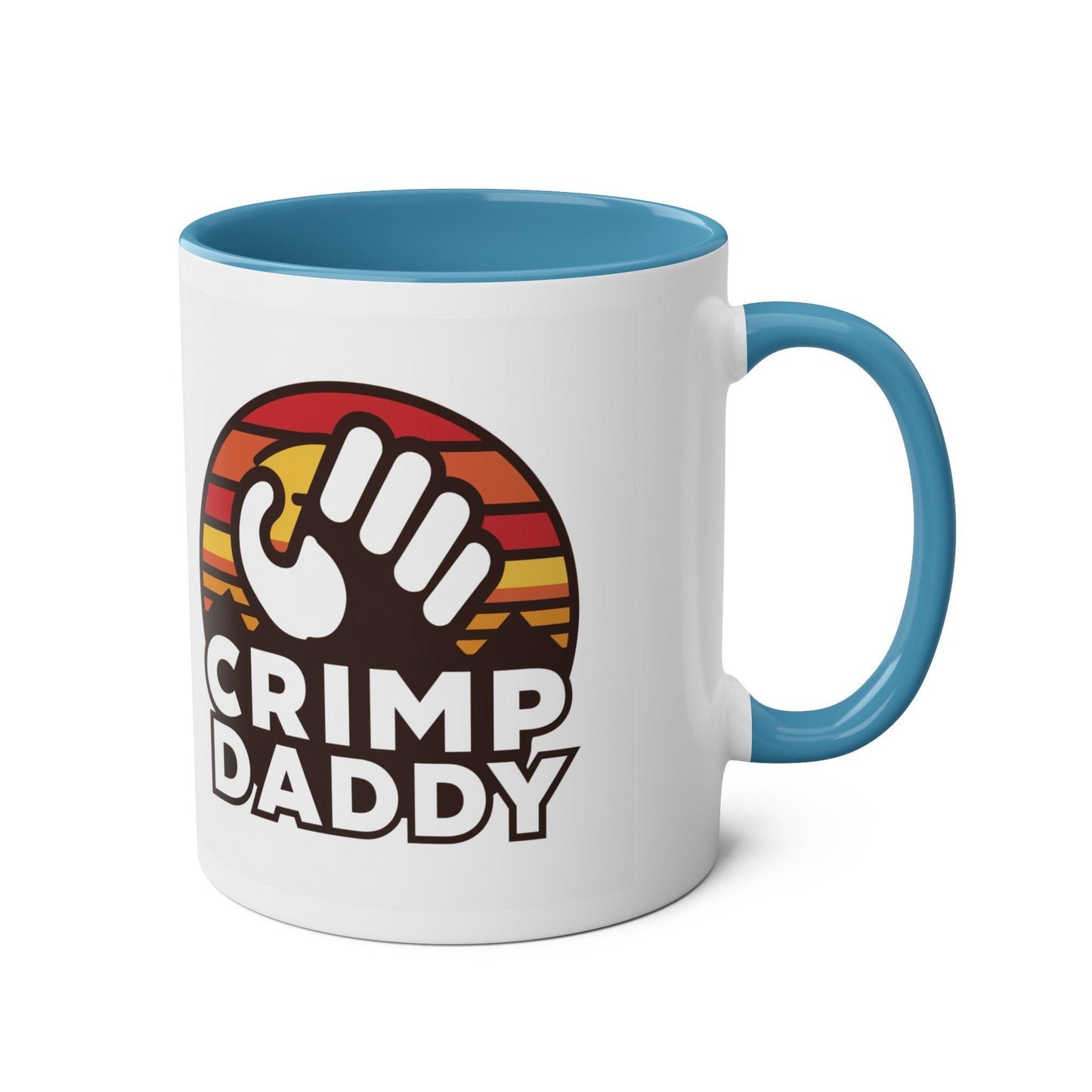 Crimp Daddy Ceramic 2 Tone Mug - Dyno Sky