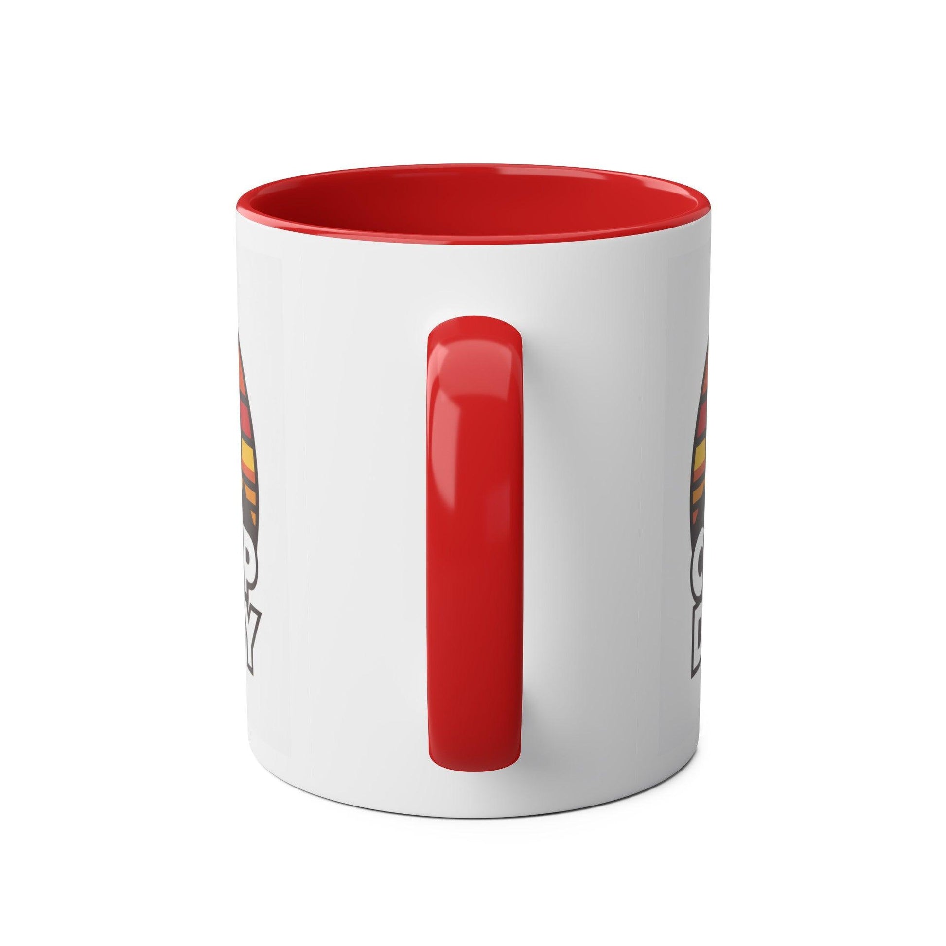 Crimp Daddy Ceramic 2 Tone Mug - Dyno Sky