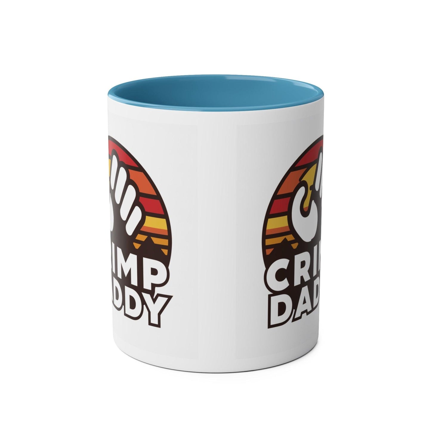 Crimp Daddy Ceramic 2 Tone Mug - Dyno Sky