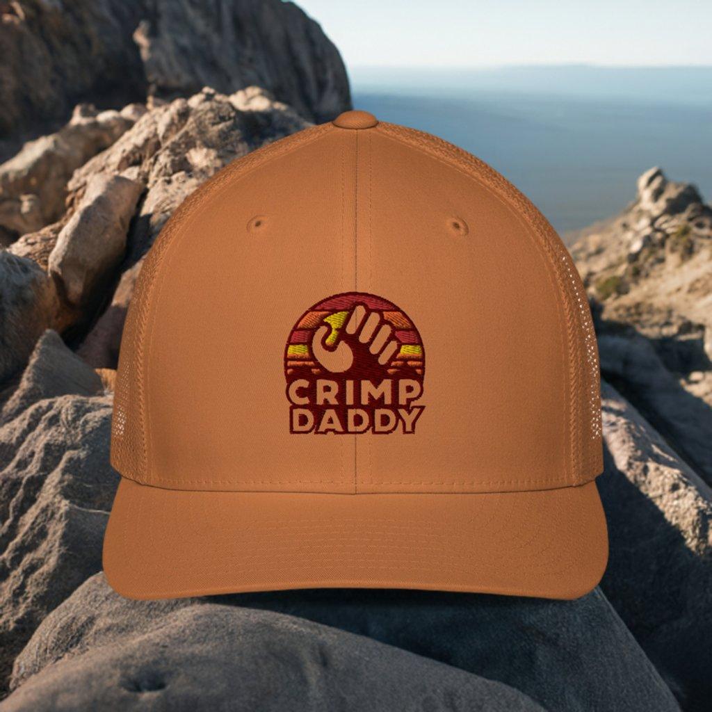 Crimp Daddy Climber Embroidered Cap - Dyno Sky