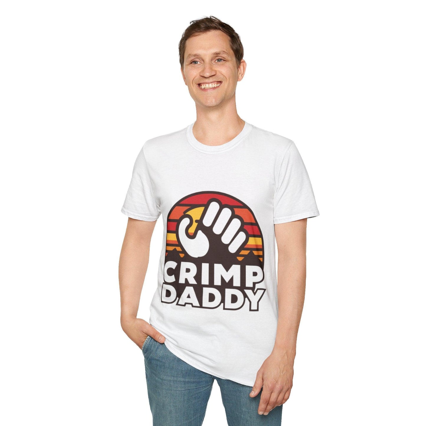 Crimp Daddy Unisex Softstyle T-Shirt - Dyno Sky