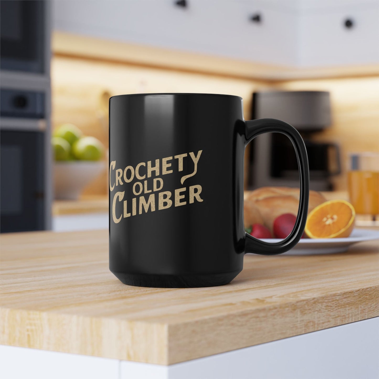 Crochety Old Climber Mug - Dyno Sky