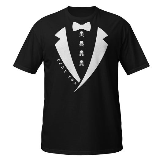 Crux Tux Skull T-Shirt - Dyno Sky