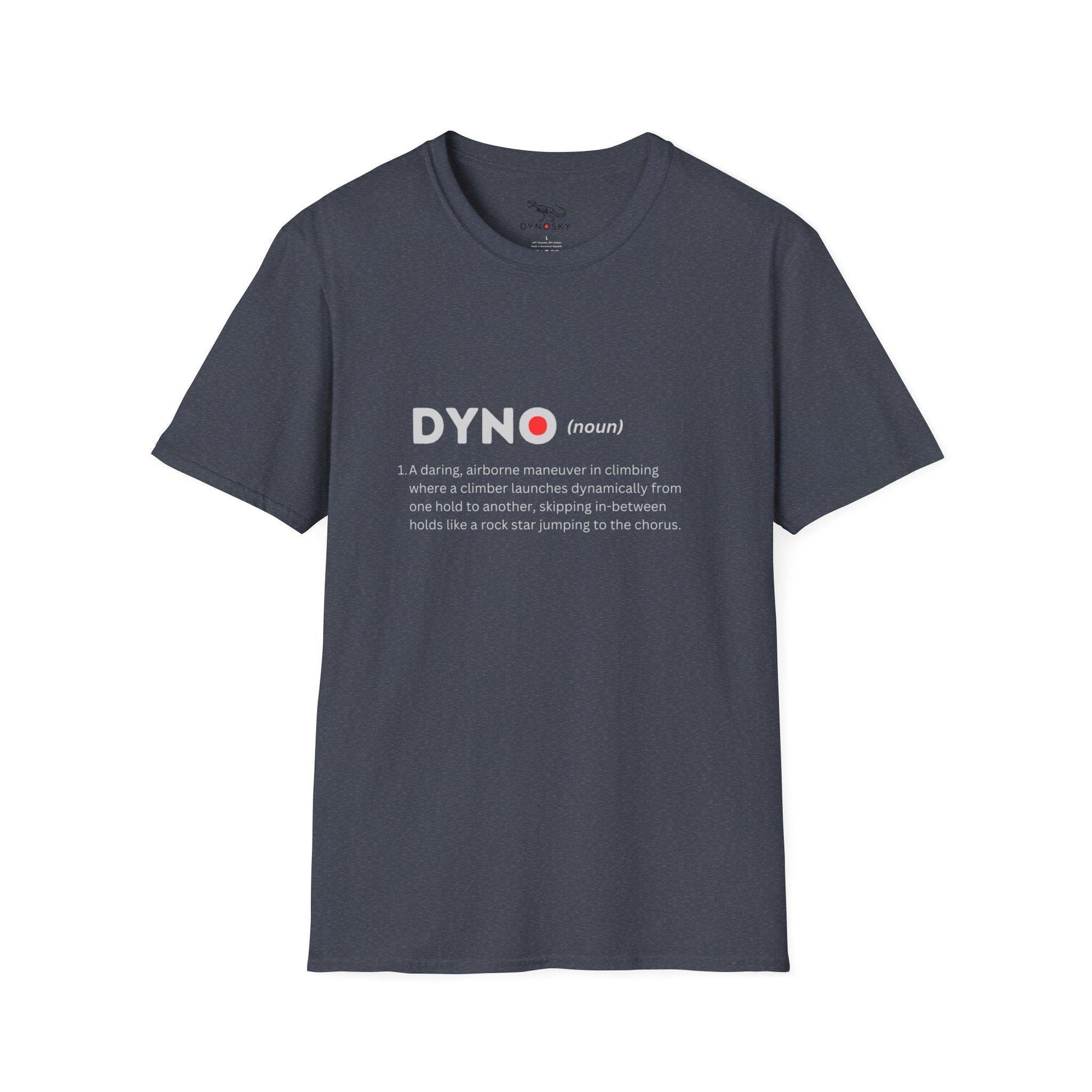 Dyno Definition Climber Shirt - Dyno Sky