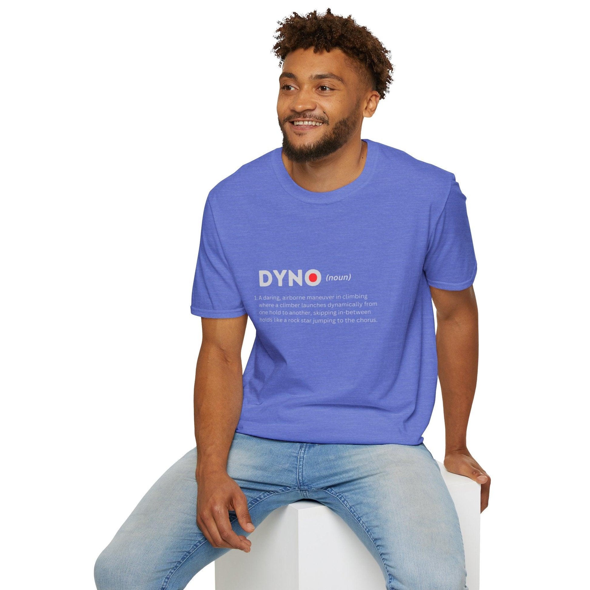 Dyno Definition Climber Shirt - Dyno Sky