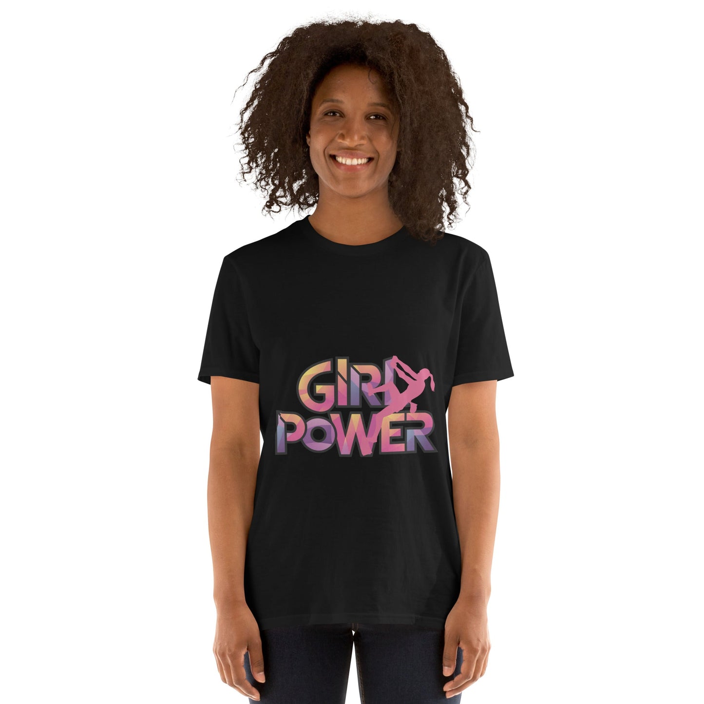 Girl Power Climbing Shirt - Dyno Sky