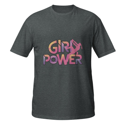 Girl Power Climbing Shirt - Dyno Sky