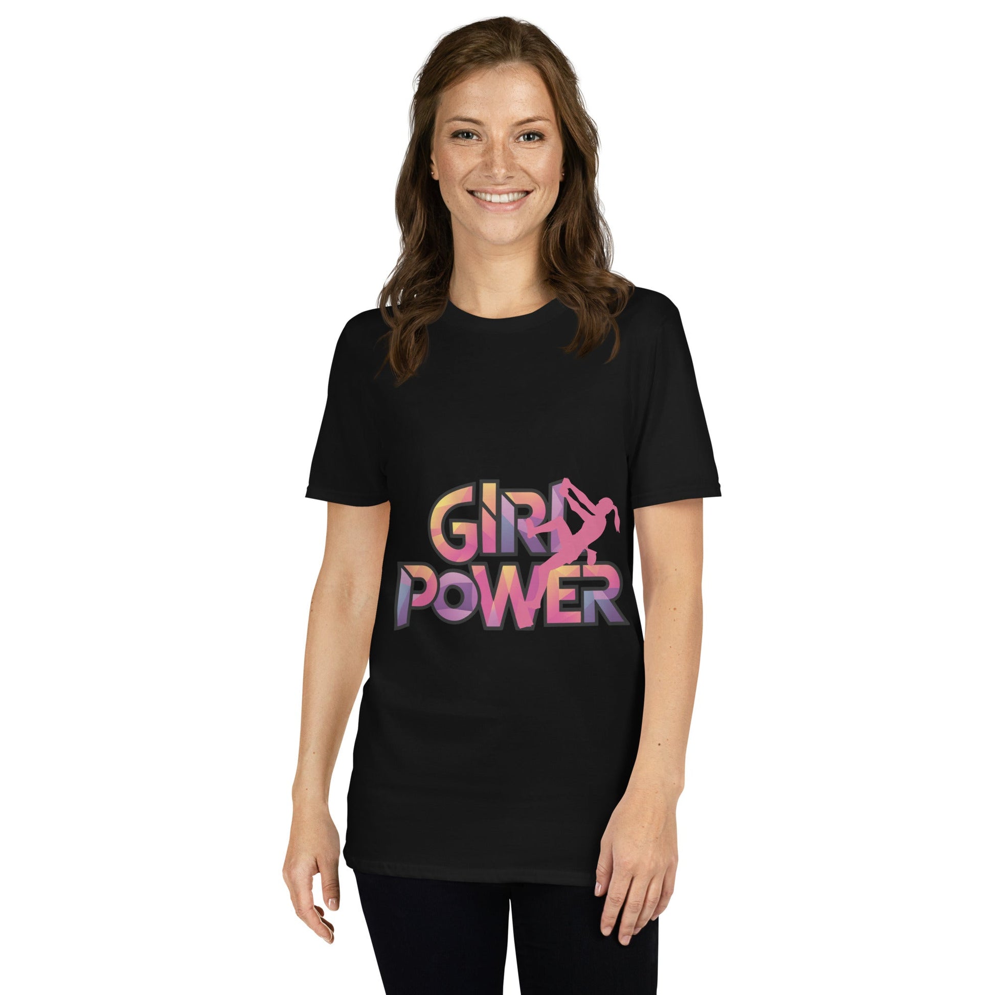 Girl Power Climbing Shirt - Dyno Sky