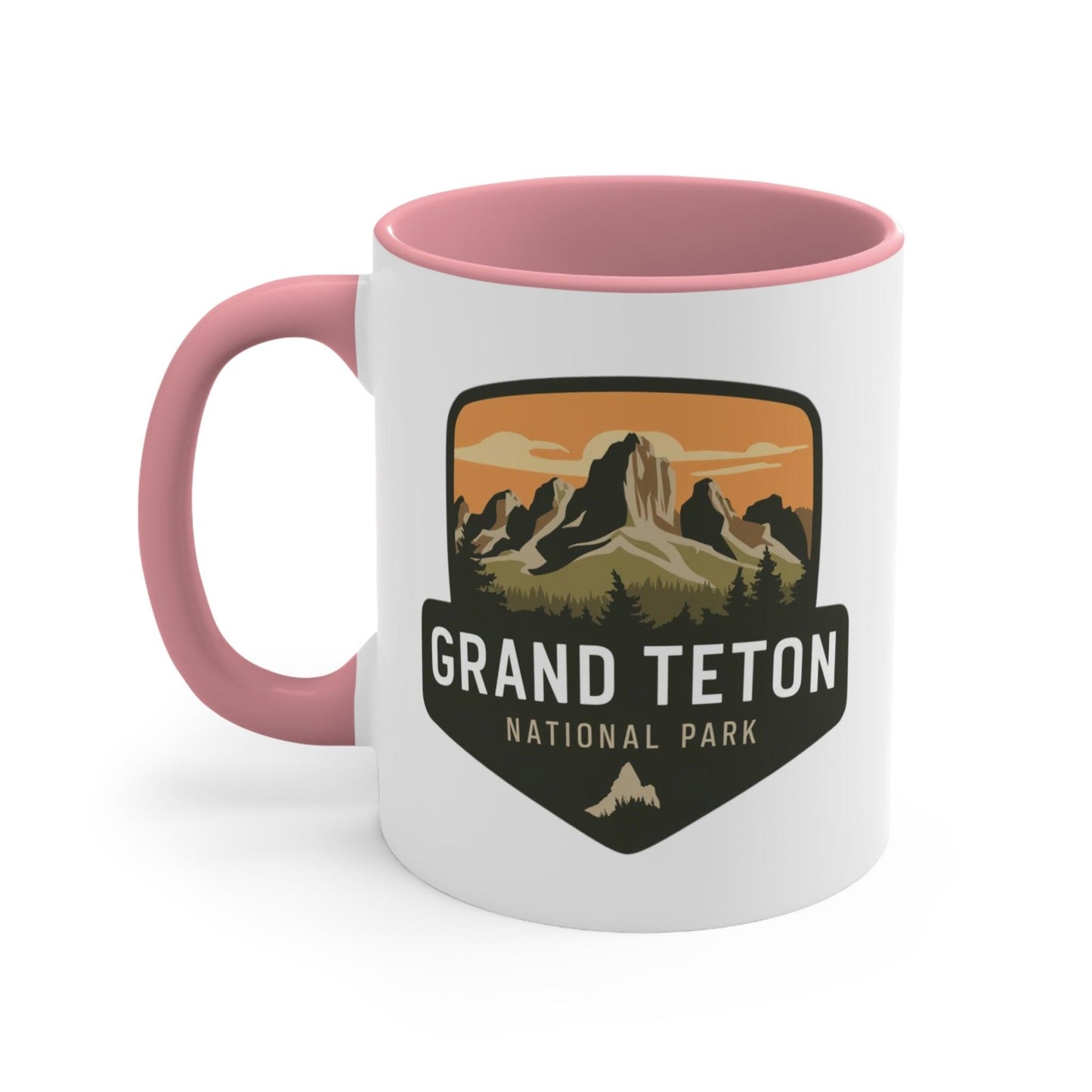 Grand Teton Ceramic Two - Tone Mug - Dyno Sky