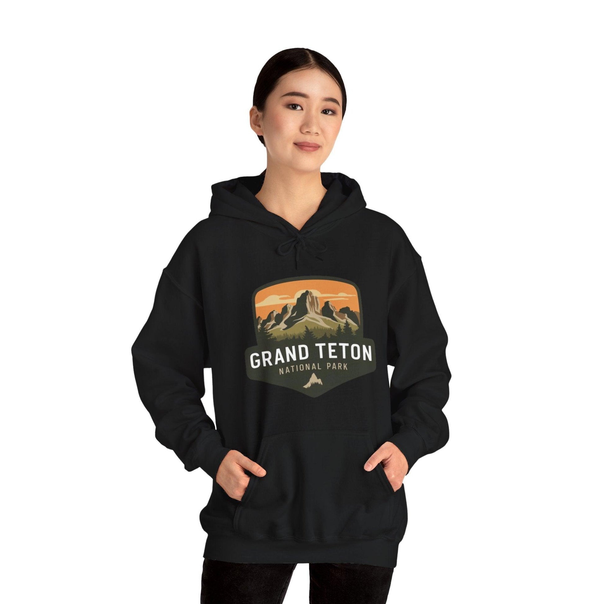 Grand Teton Hooded Sweatshirt - Dyno Sky