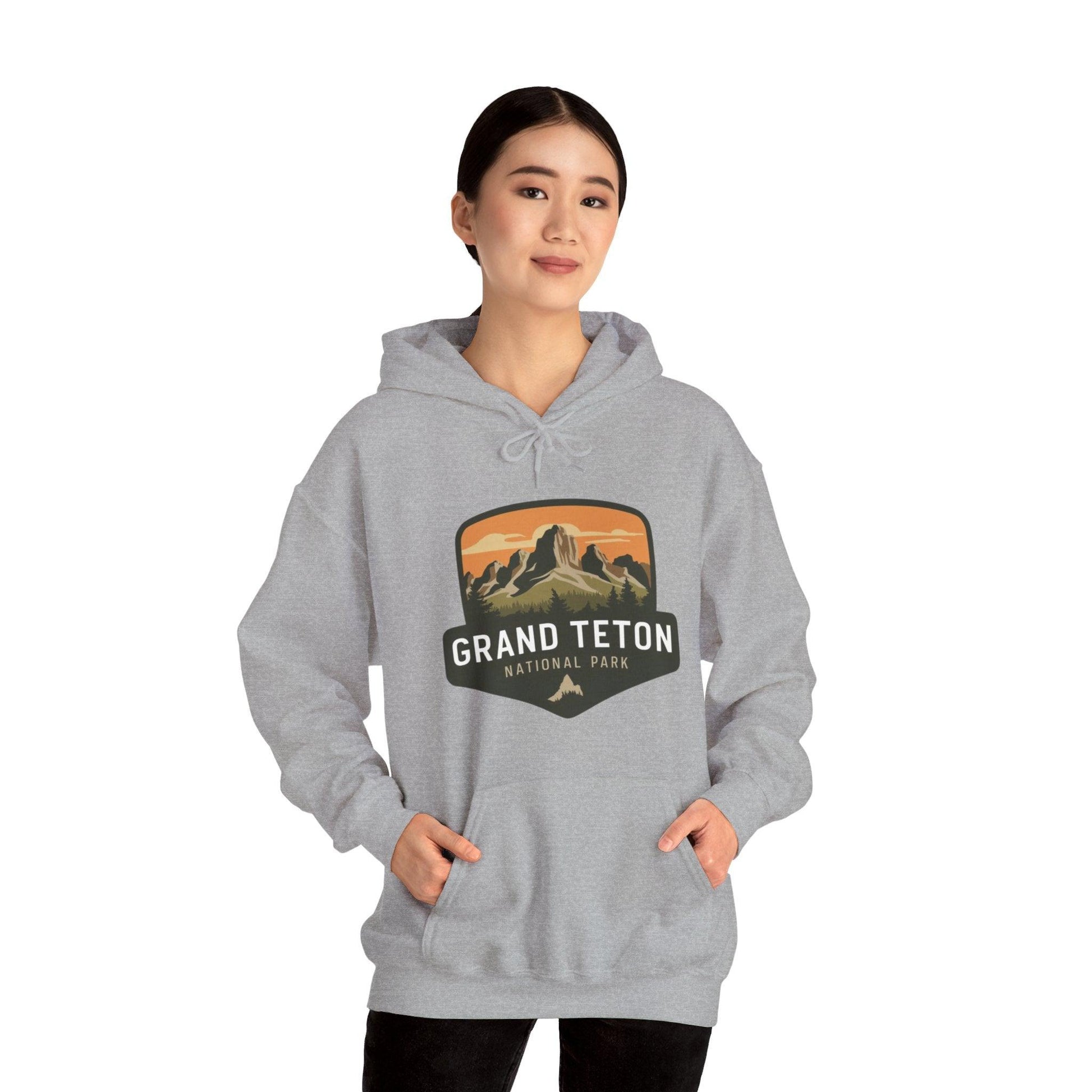 Grand Teton Hooded Sweatshirt - Dyno Sky