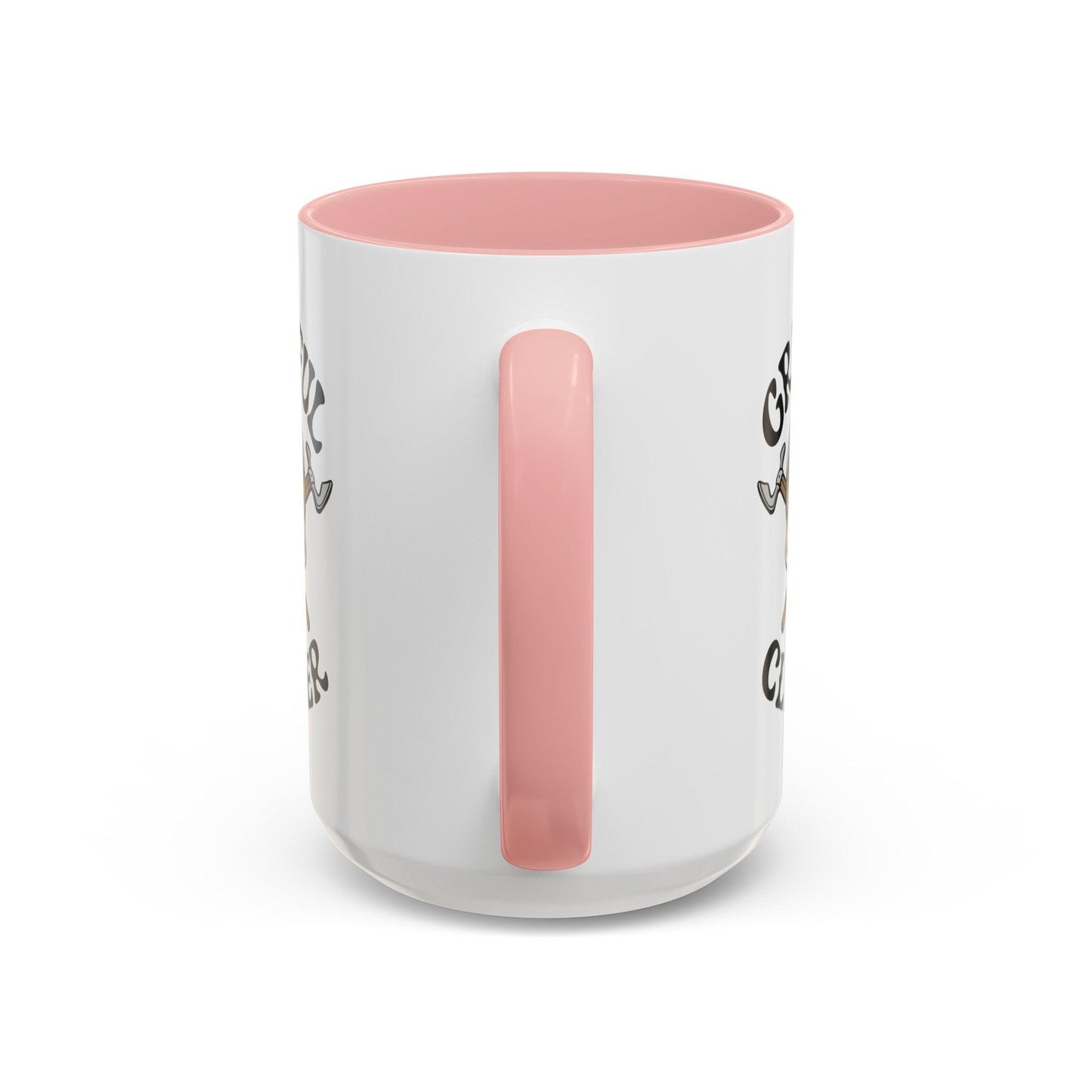 Grateful Climber Accent Coffee Mug - Dyno Sky