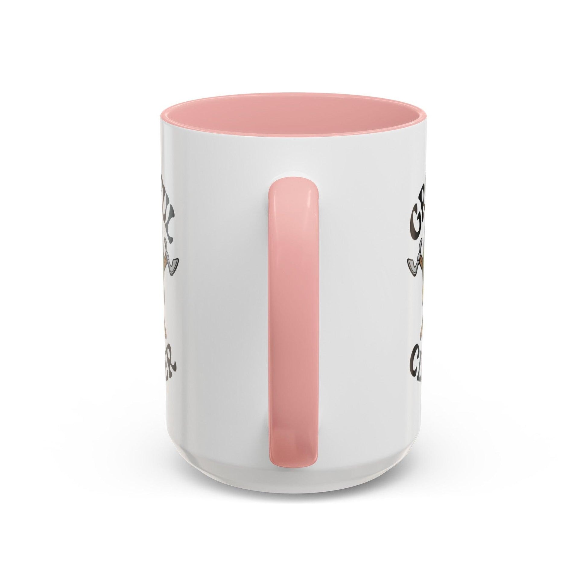 Grateful Climber Accent Coffee Mug - Dyno Sky