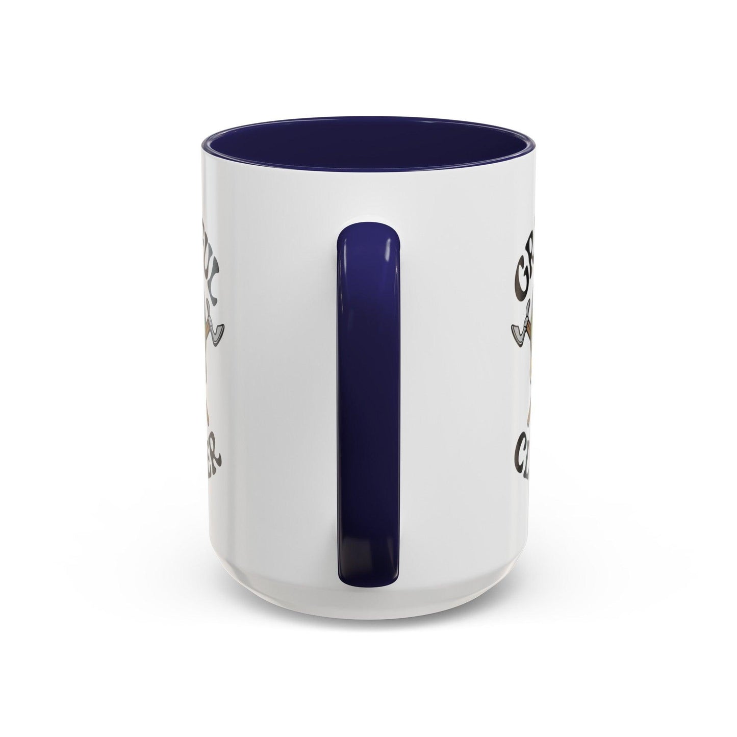 Grateful Climber Accent Coffee Mug - Dyno Sky