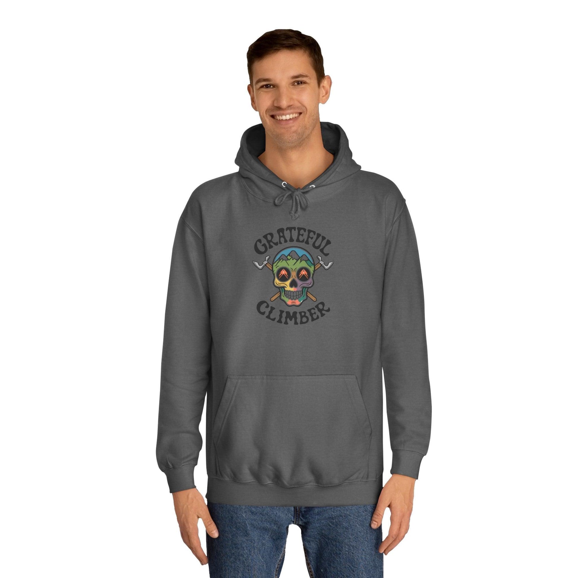 Grateful Climber Hoodie - Dyno Sky