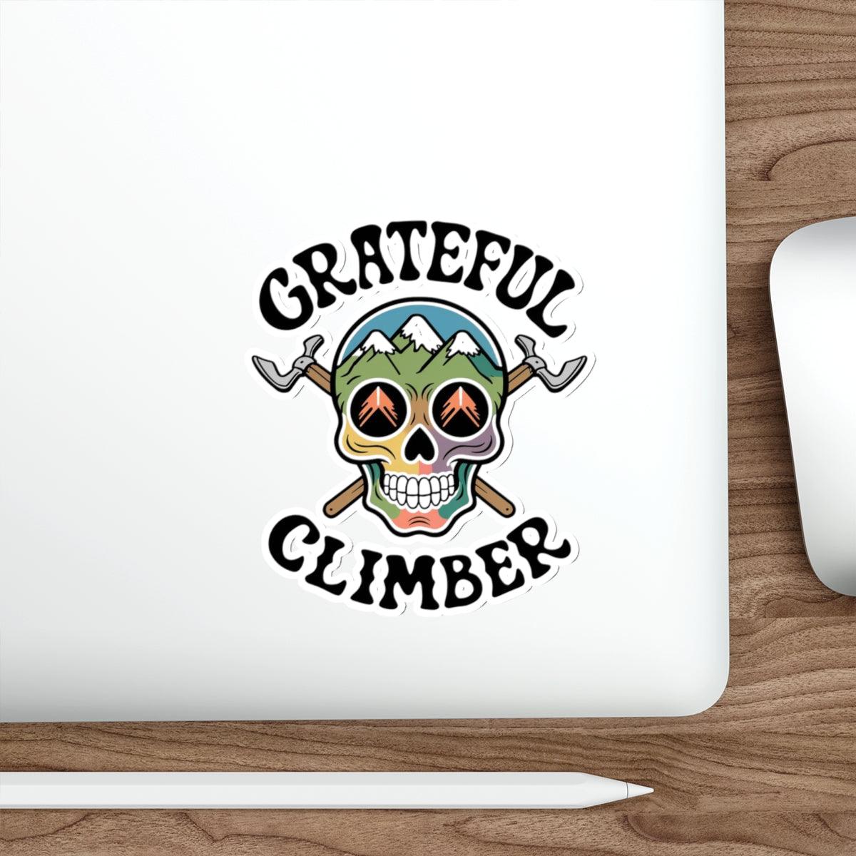 Grateful Climber Stickers - Dyno Sky