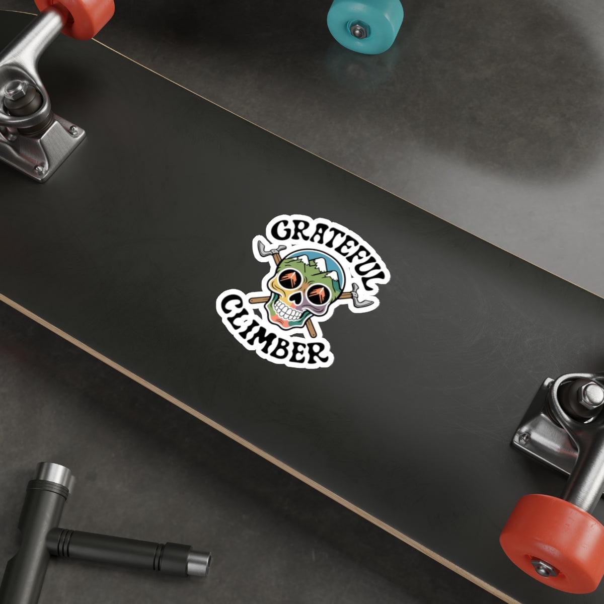 Grateful Climber Stickers - Dyno Sky