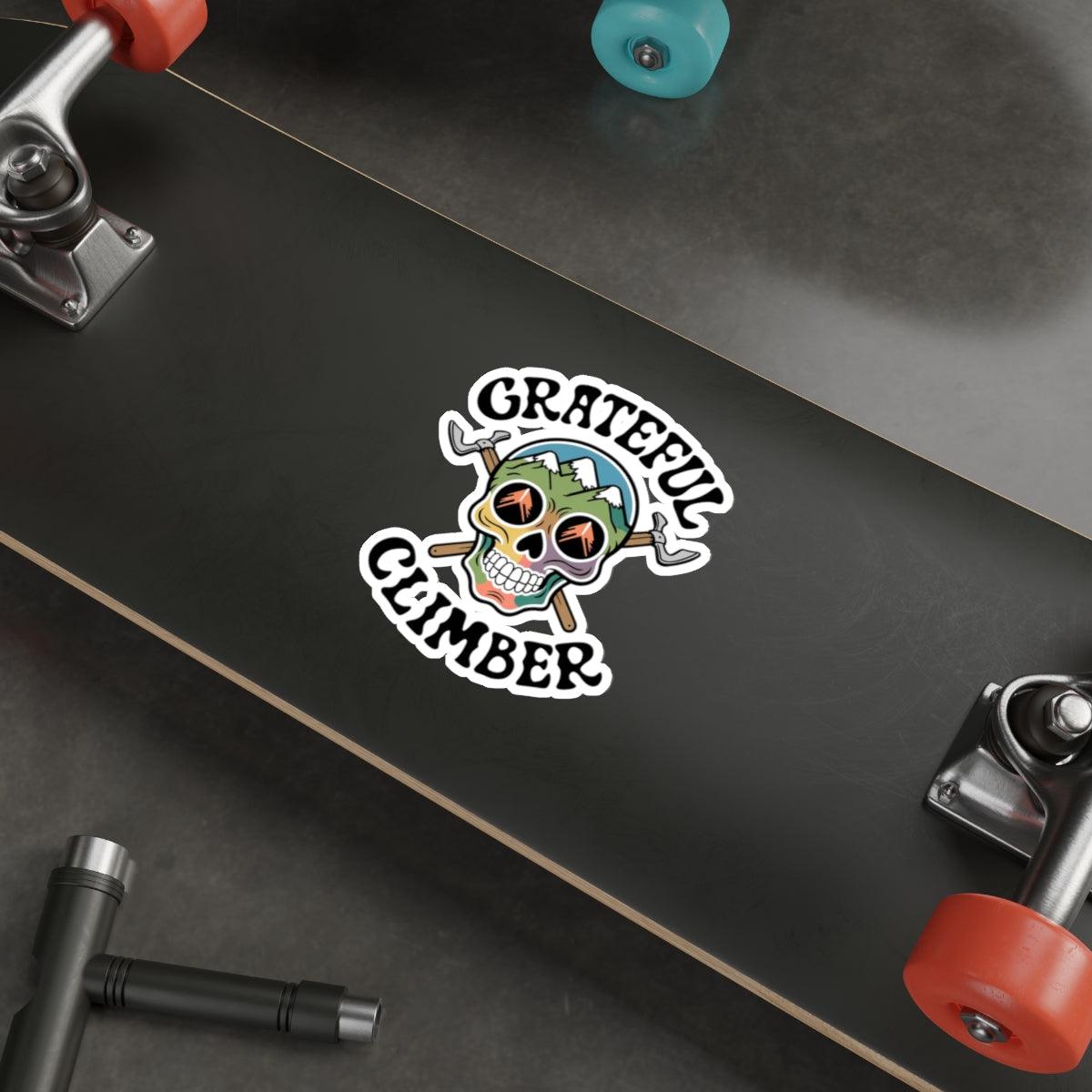 Grateful Climber Stickers - Dyno Sky