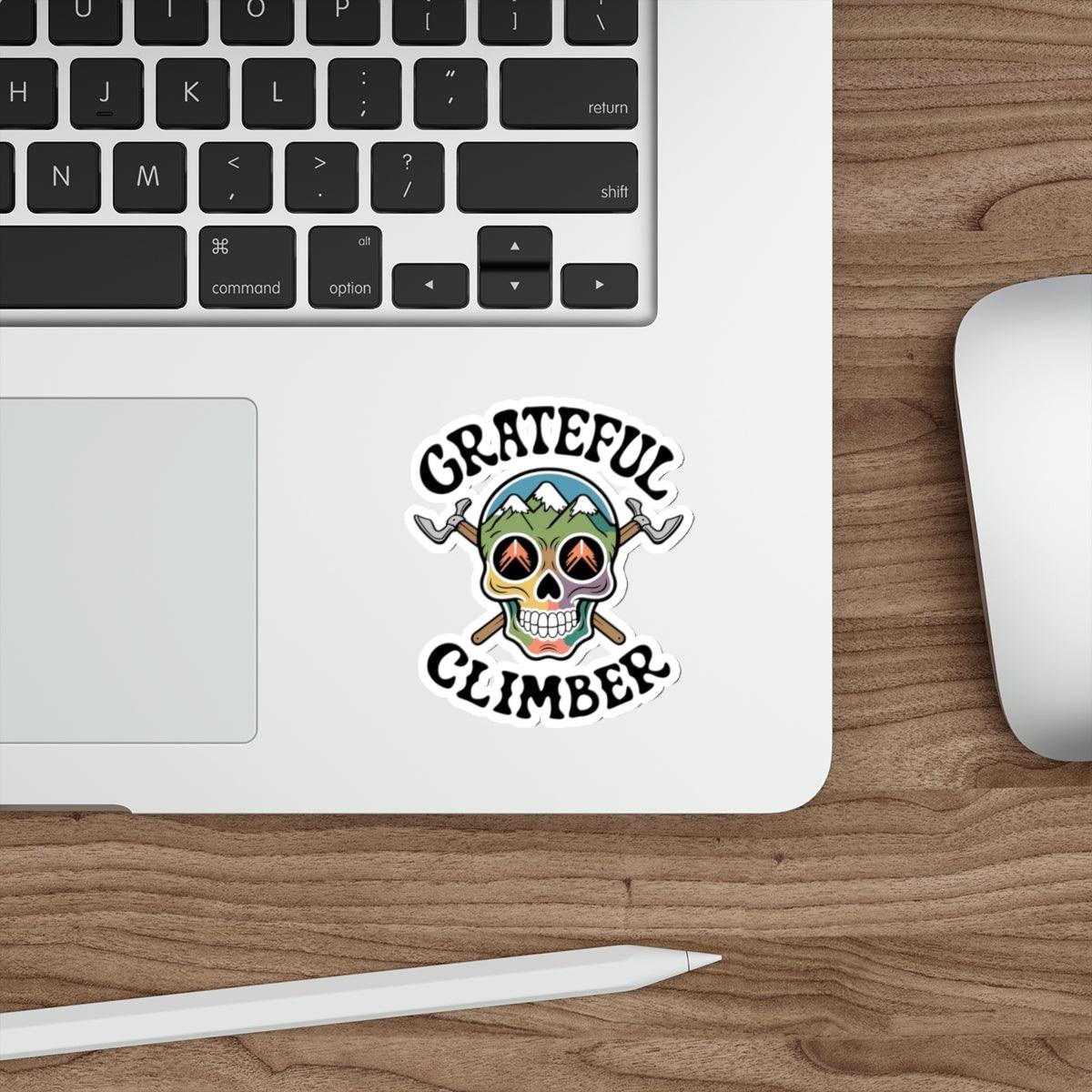 Grateful Climber Stickers - Dyno Sky