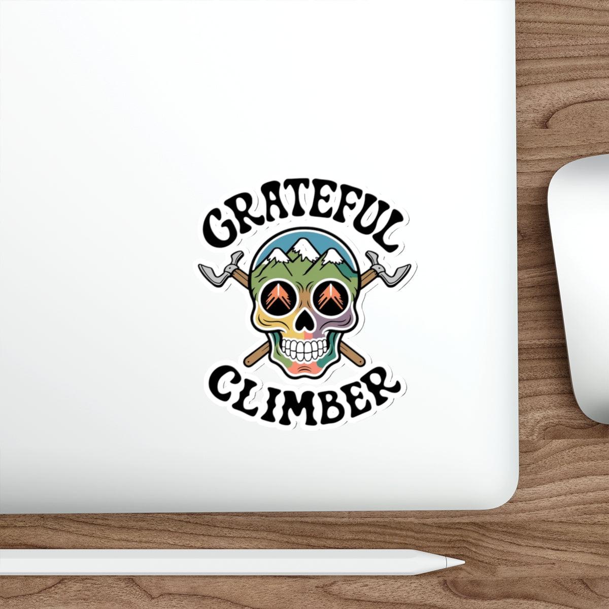 Grateful Climber Stickers - Dyno Sky