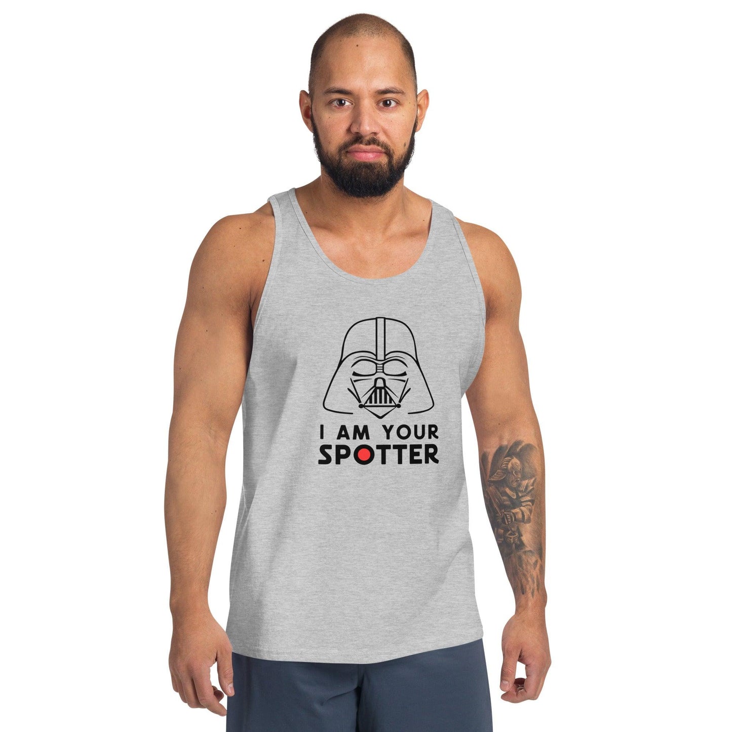 I Am Your Spotter Tank Top - Dyno Sky