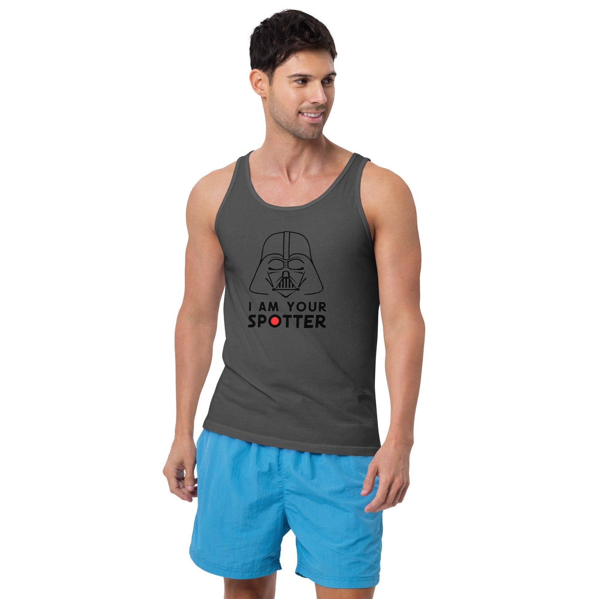 I Am Your Spotter Tank Top - Dyno Sky