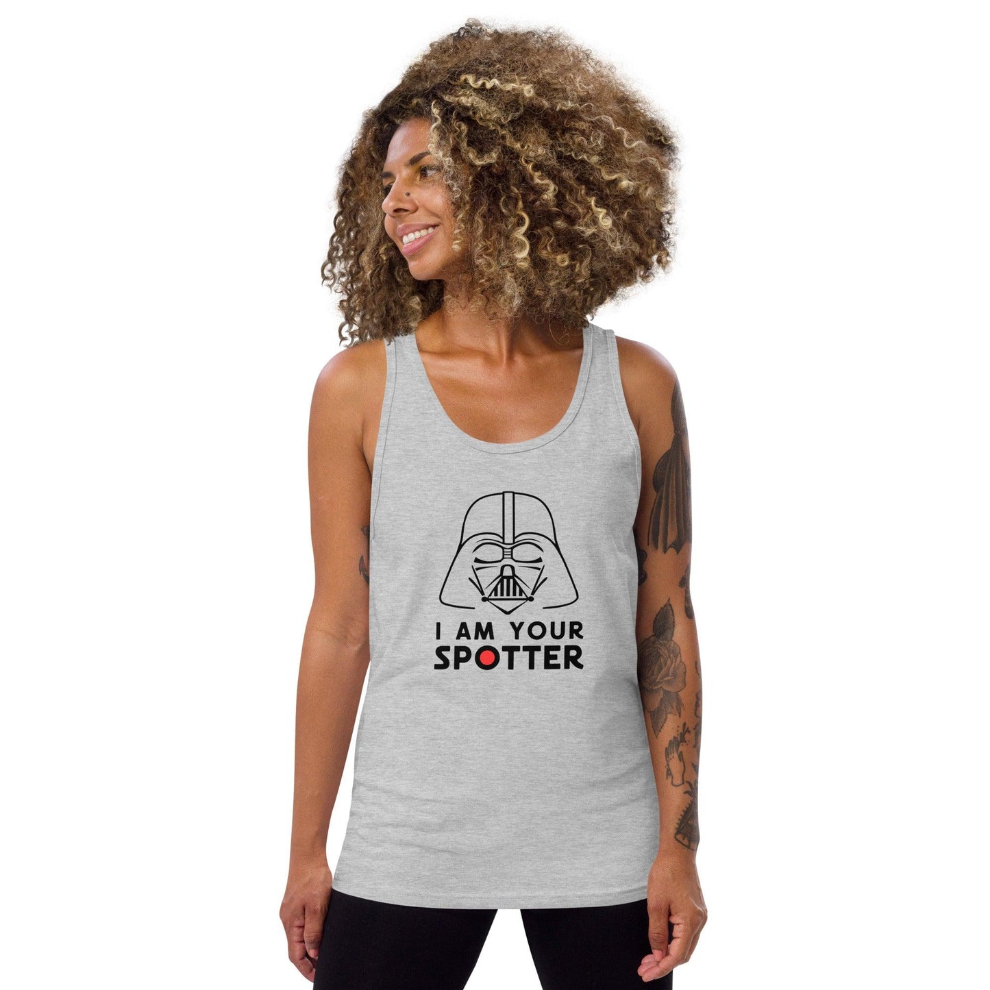 I Am Your Spotter Tank Top - Dyno Sky