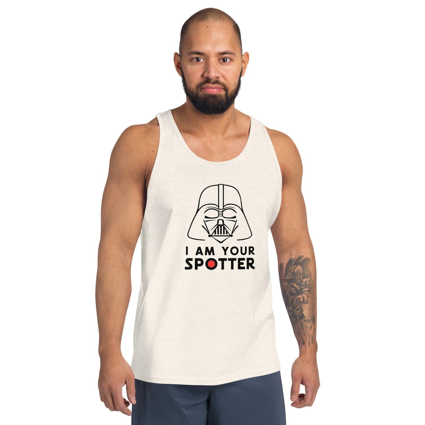 I Am Your Spotter Tank Top - Dyno Sky