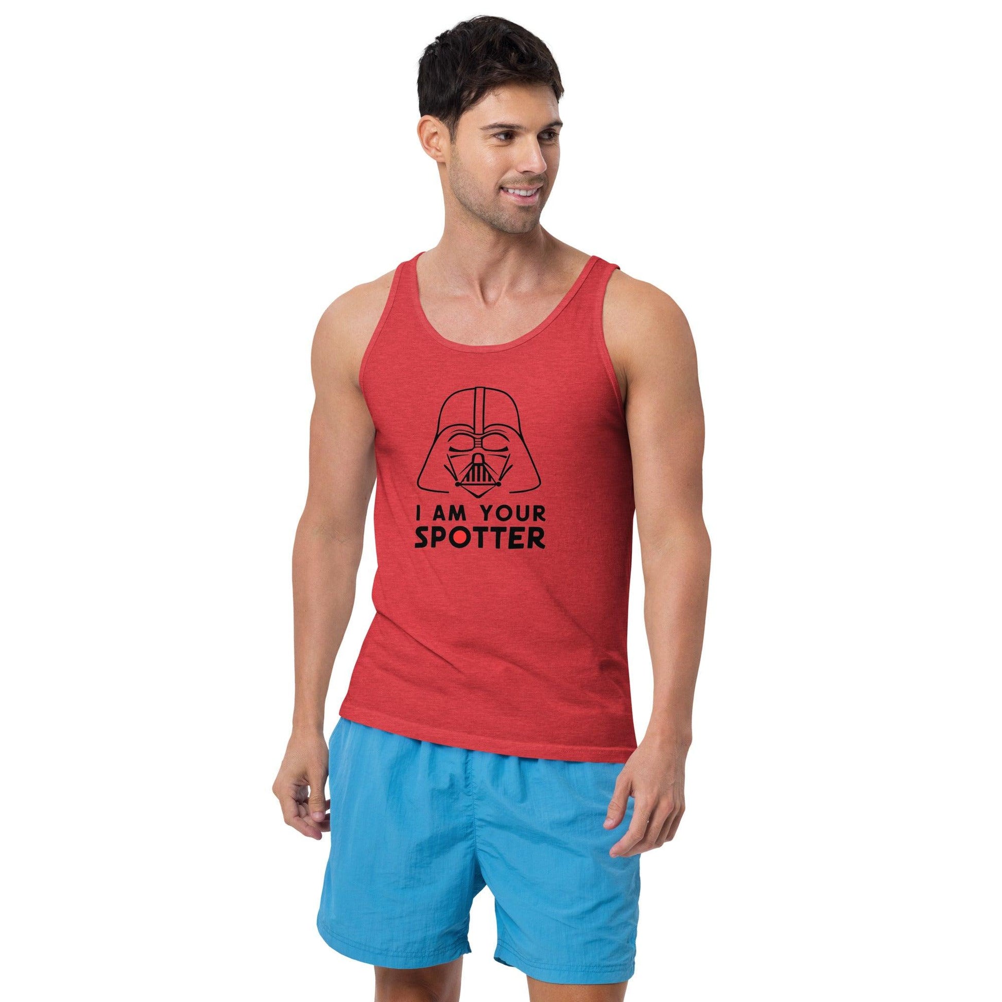 I Am Your Spotter Tank Top - Dyno Sky