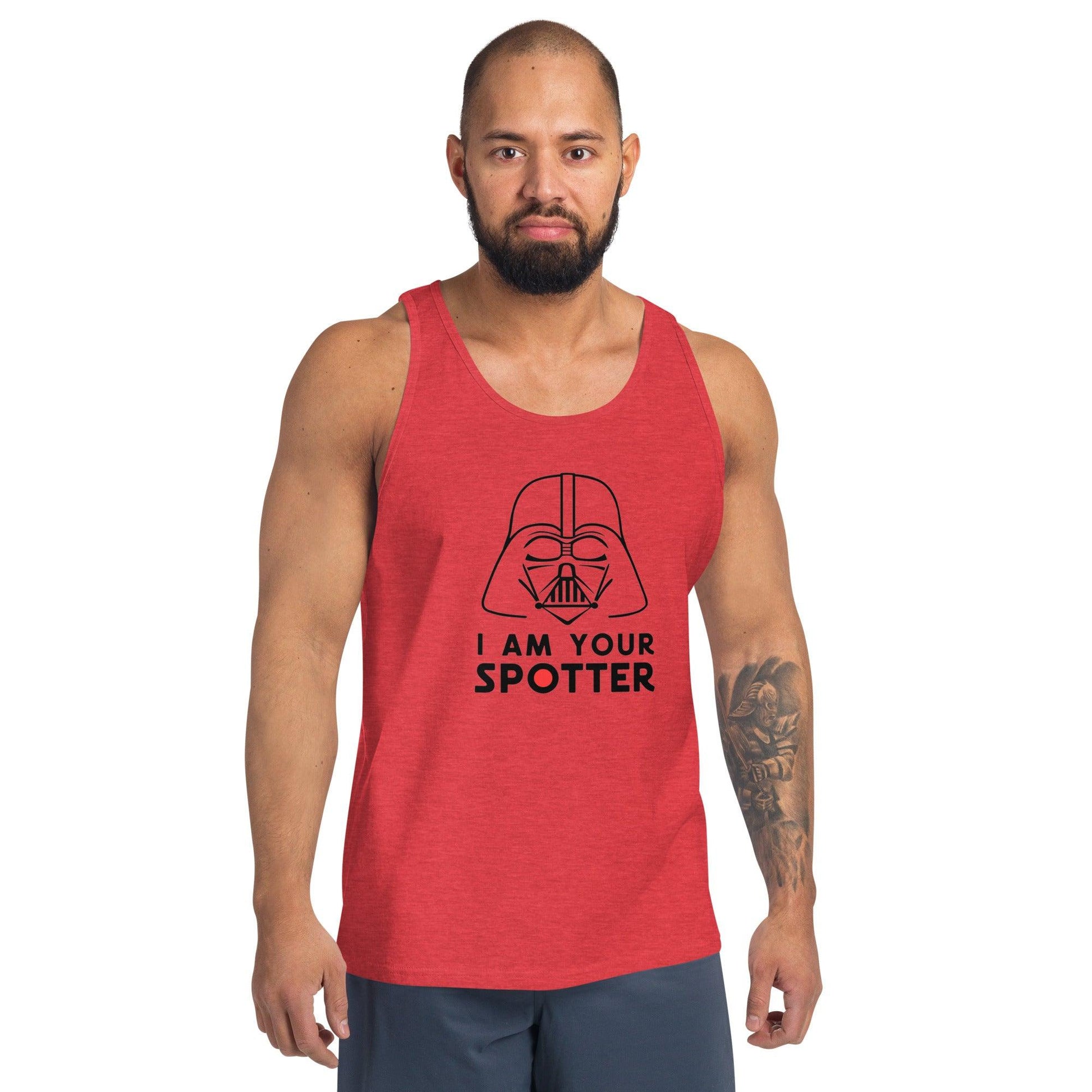 I Am Your Spotter Tank Top - Dyno Sky