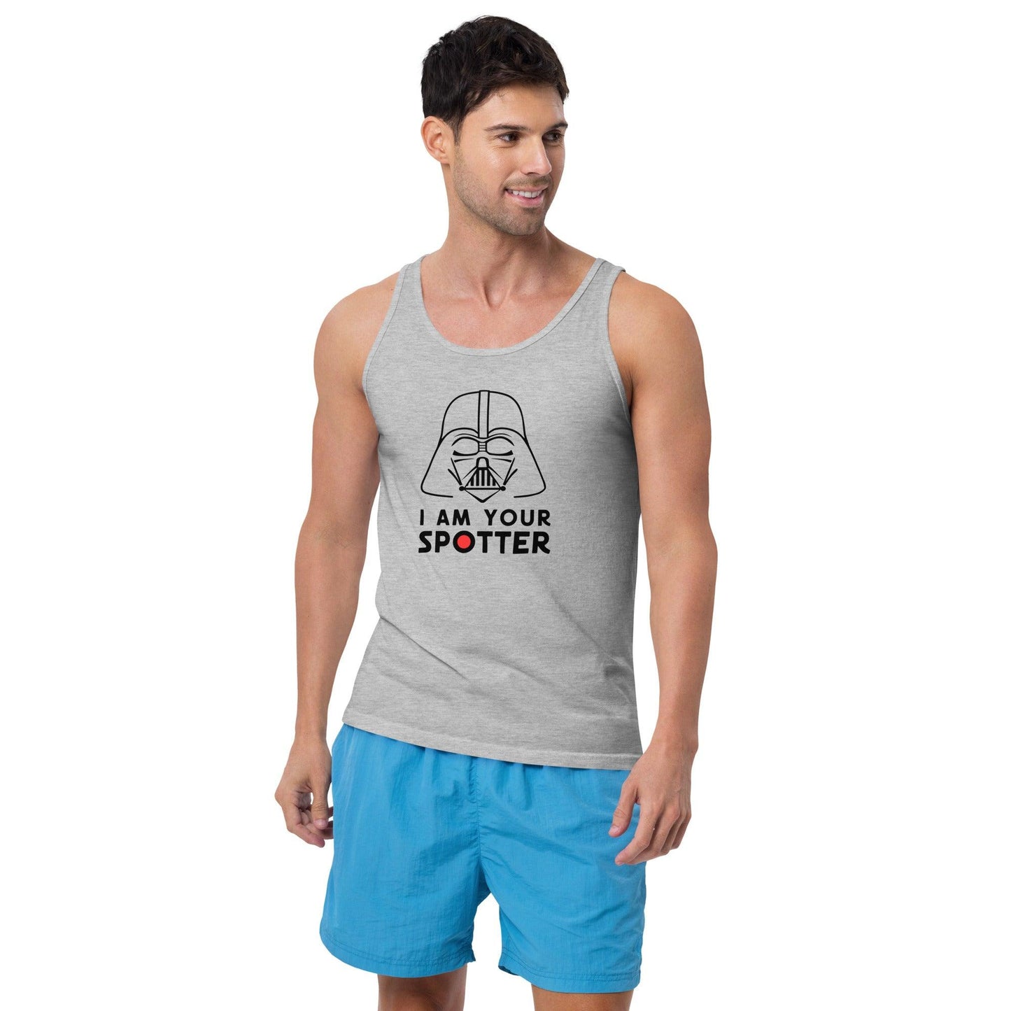 I Am Your Spotter Tank Top - Dyno Sky