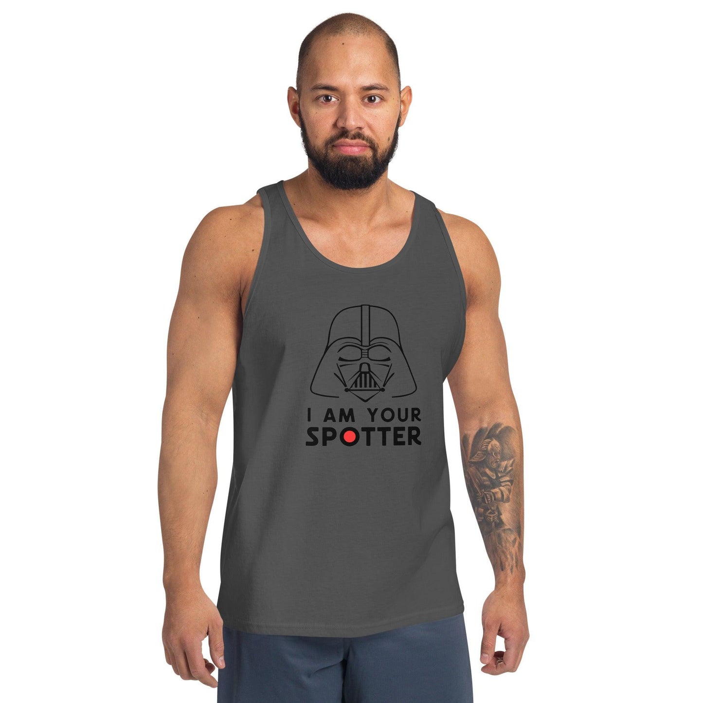 I Am Your Spotter Tank Top - Dyno Sky